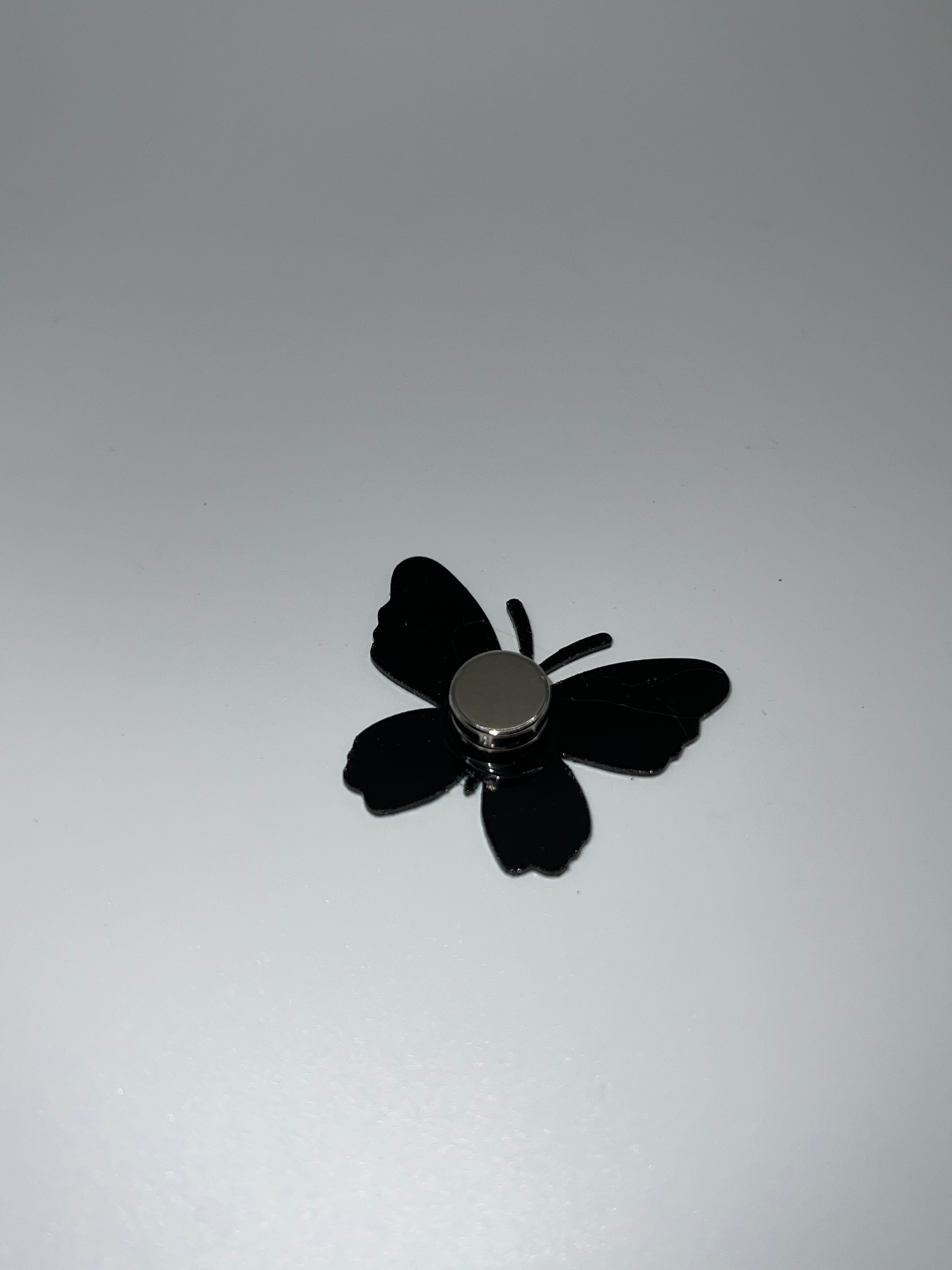 Teal Butterfly Needle minder