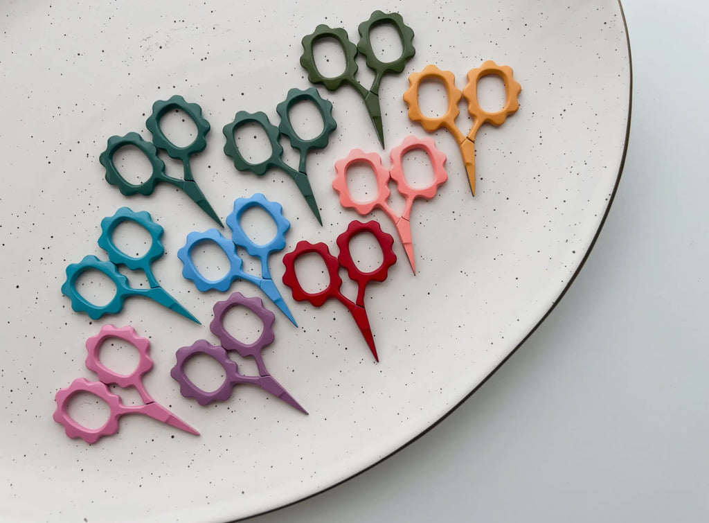Small Flower Scissors, Tiny Embroidery Scissors