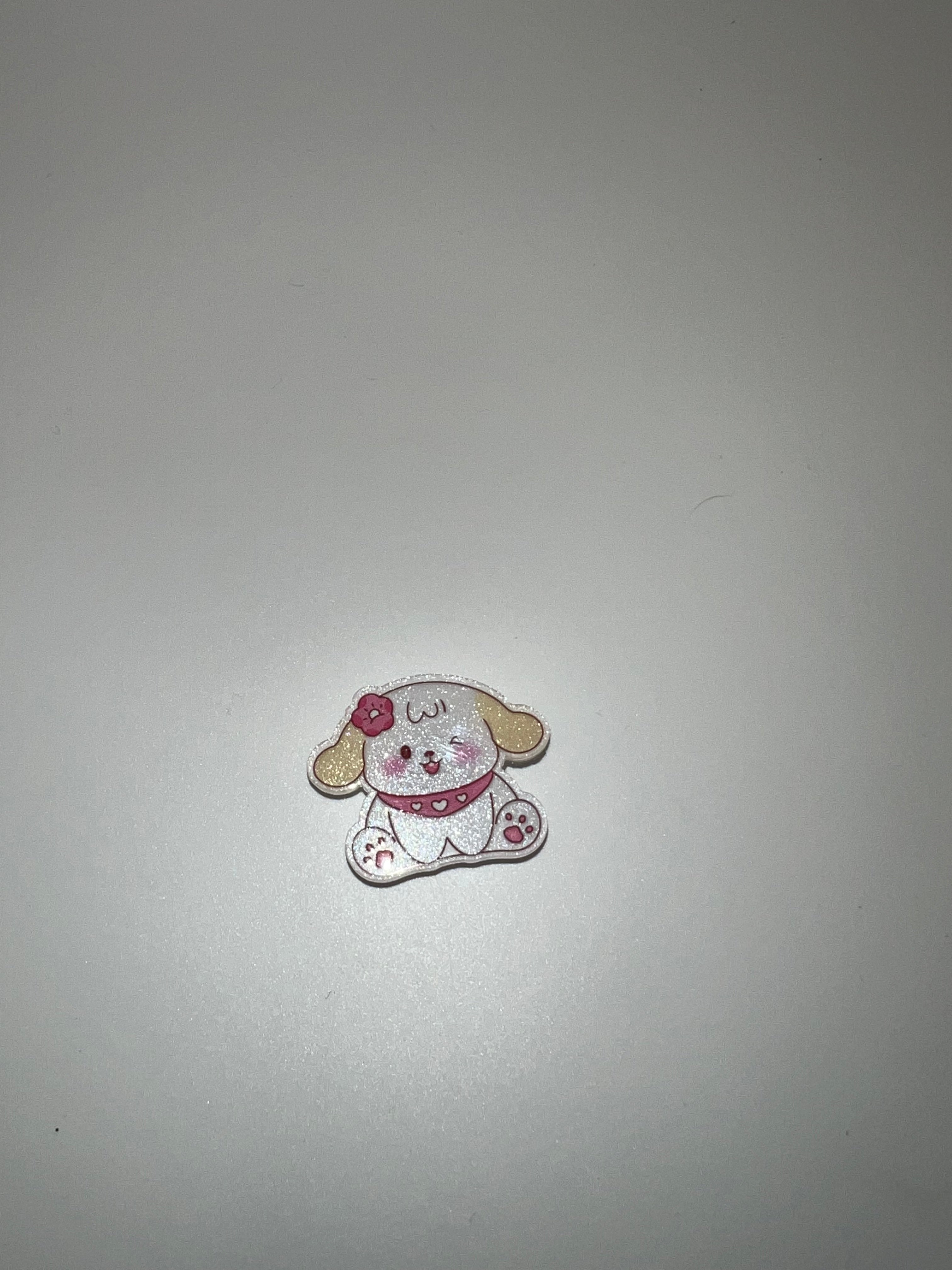 Puppy dog cartoon needle minder