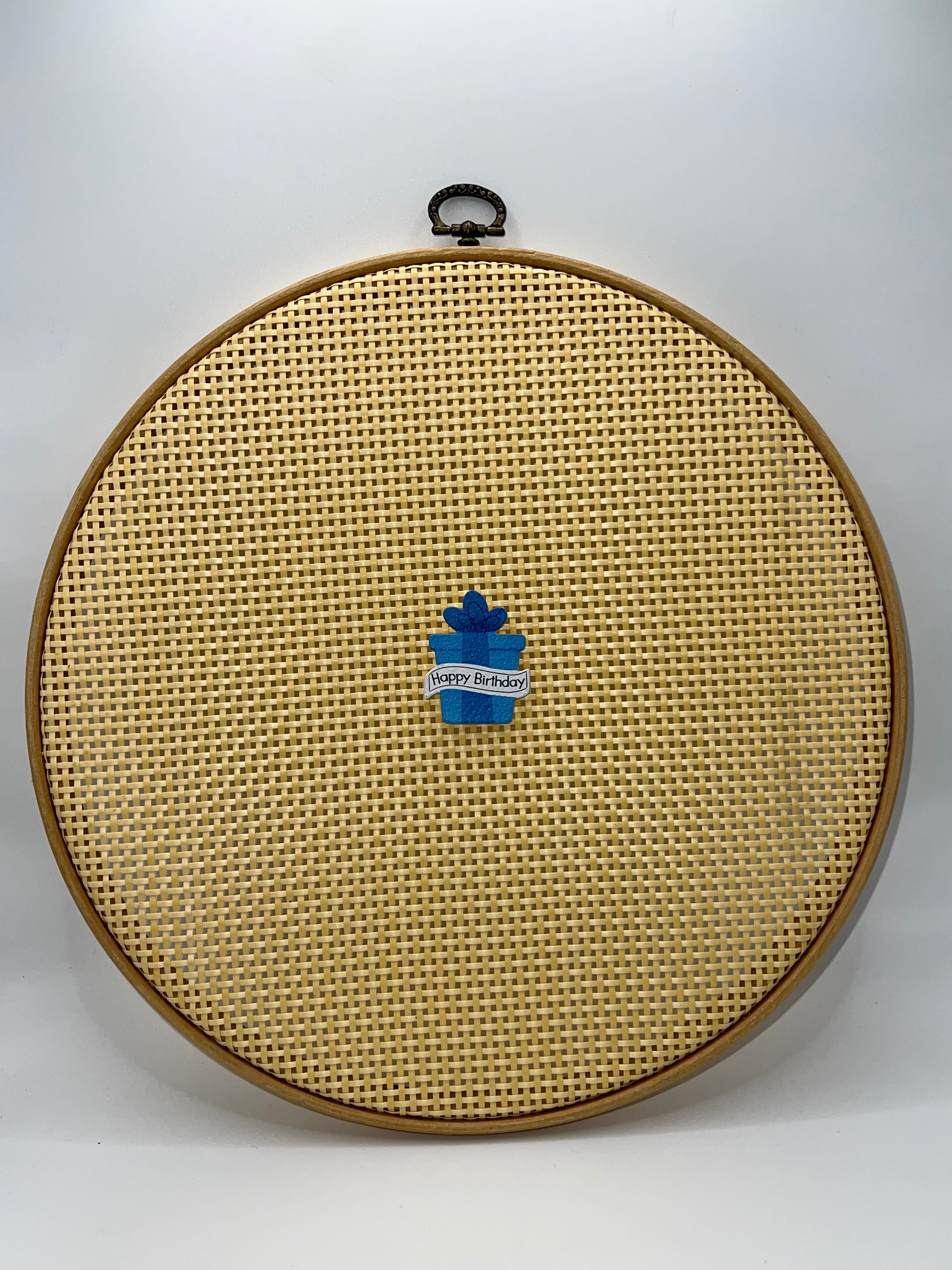Blue Happy Birthday Gift - Needleminder