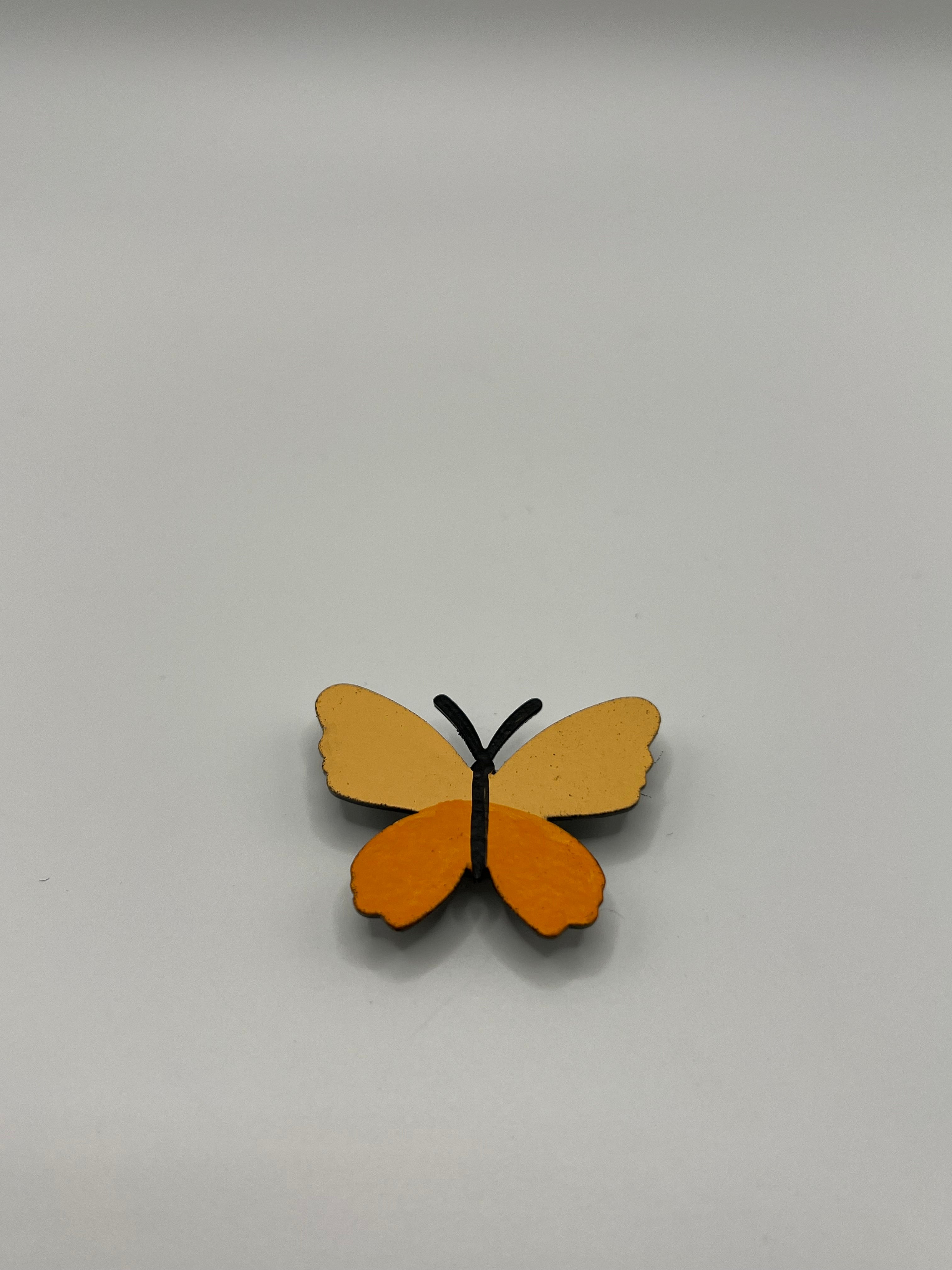 Orange Butterfly Needle Minder