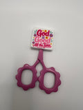 God is Good all the time scissor tip protector - scissor excluded