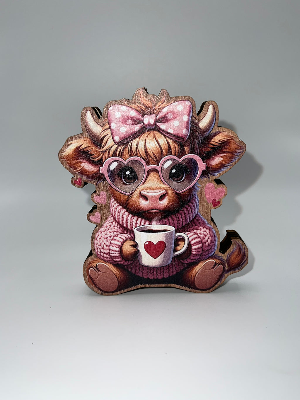 Cute Cow with Cup - Needle Case