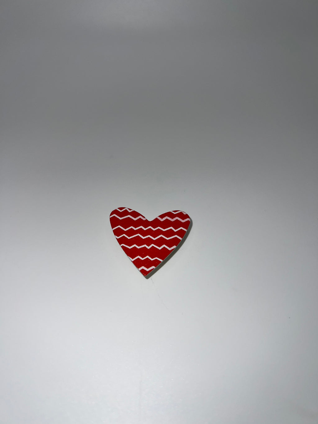 Squiggle line Heart - needle minder