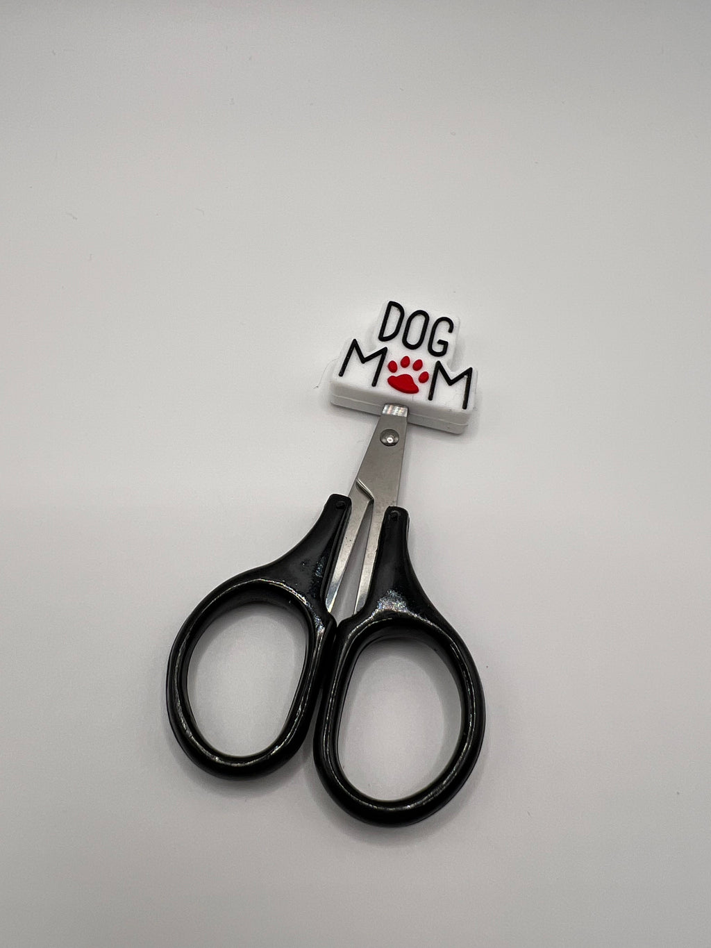White dog mom scissor tip protector
