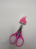 Pink castle scissor tip protector - scissors not included