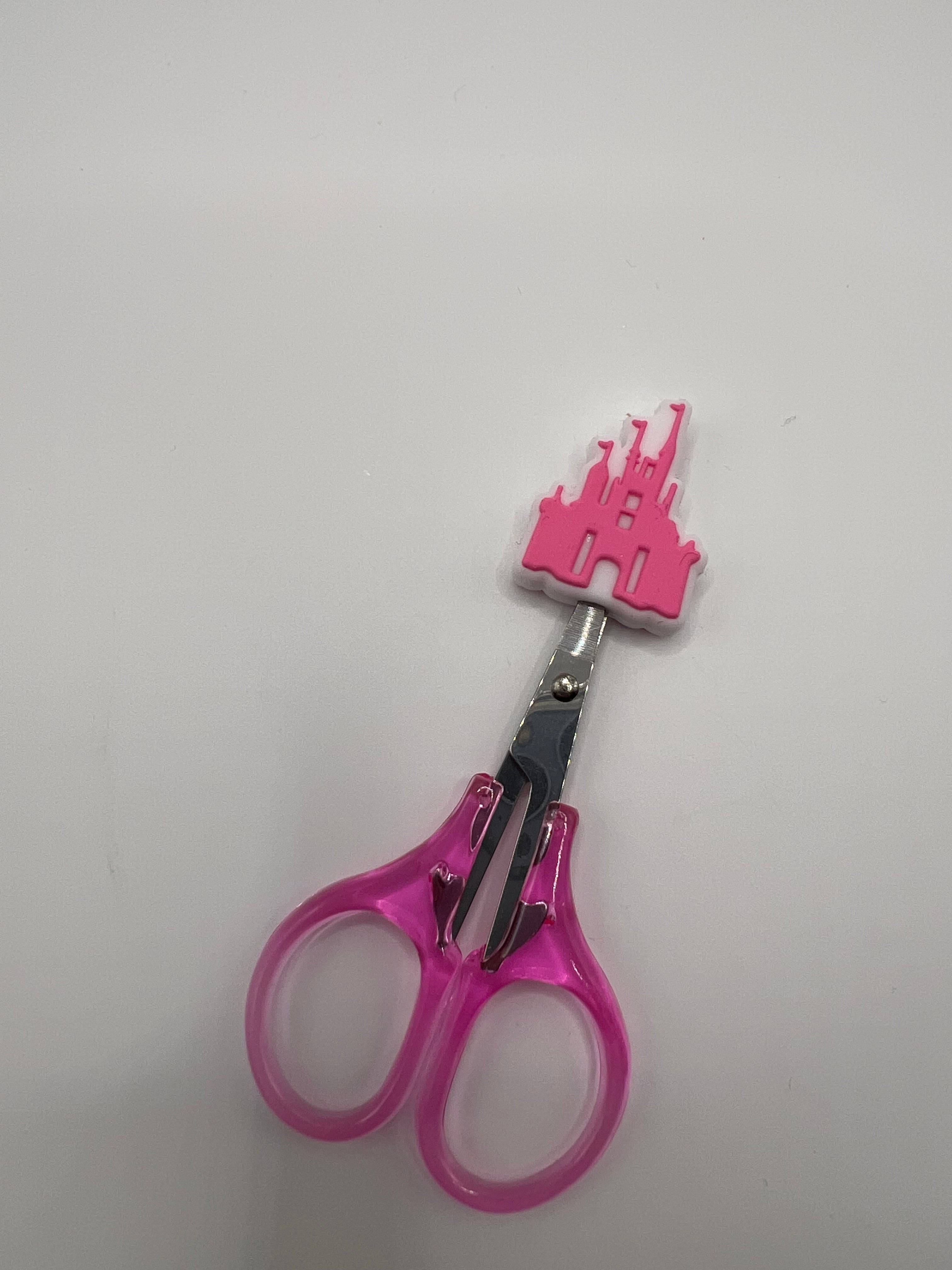 Pink castle scissor tip protector - scissors not included