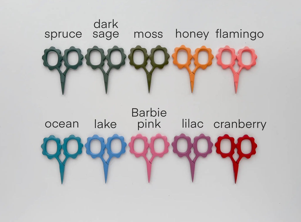 Small Flower Scissors, Tiny Embroidery Scissors