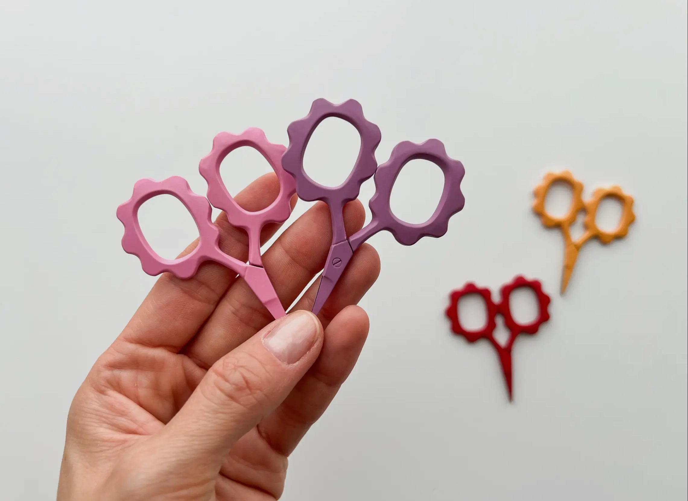 Small Flower Scissors, Tiny Embroidery Scissors