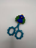 Peacock scissor tip protector - scissors excluded
