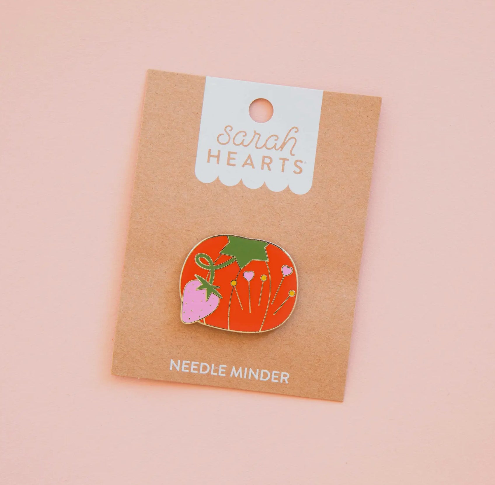 Tomato Pin Cushion Magnetic Needle Minder