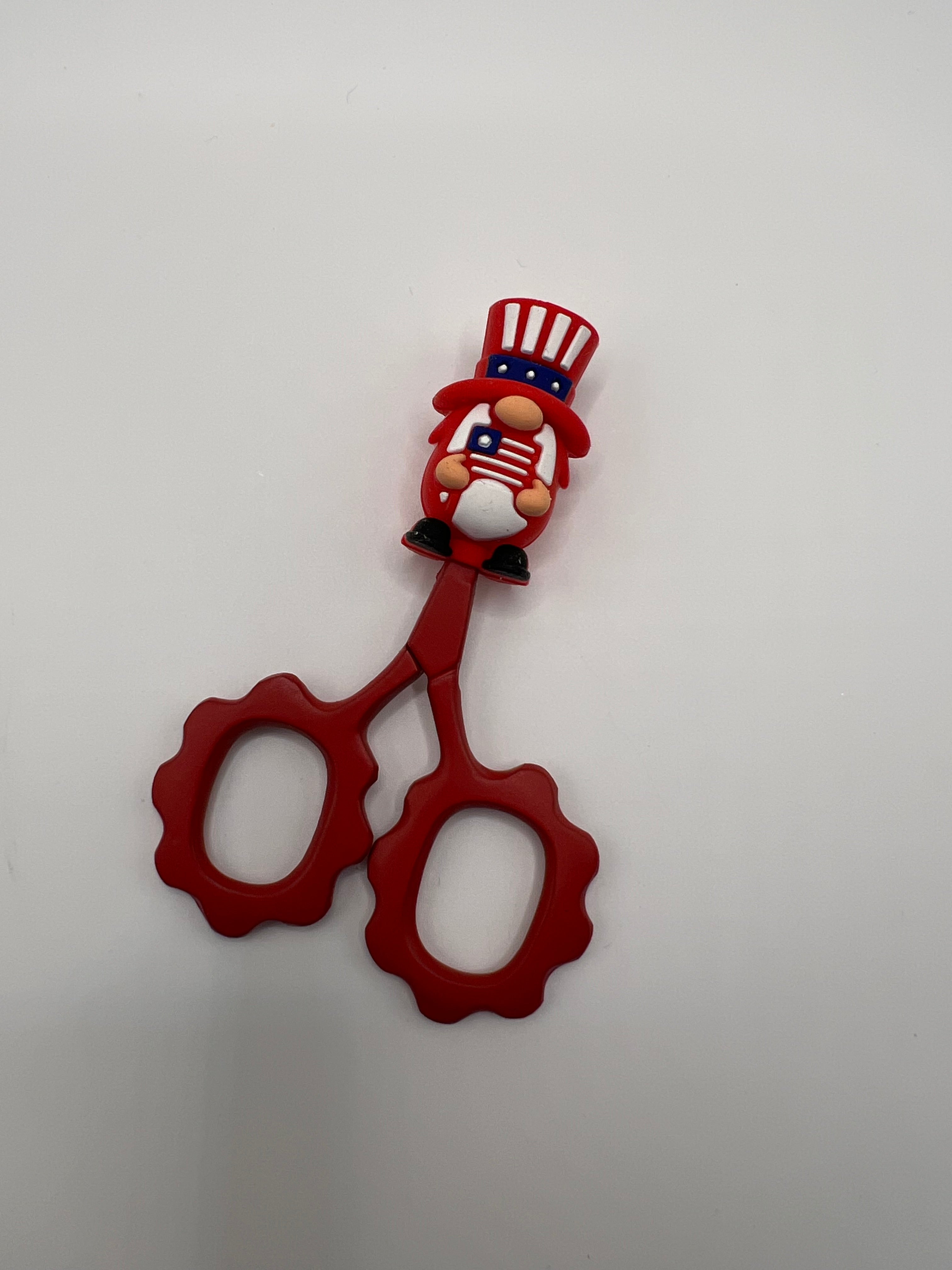 Uncle Sam Gnome (red) scissor tip protector - scissors excluded