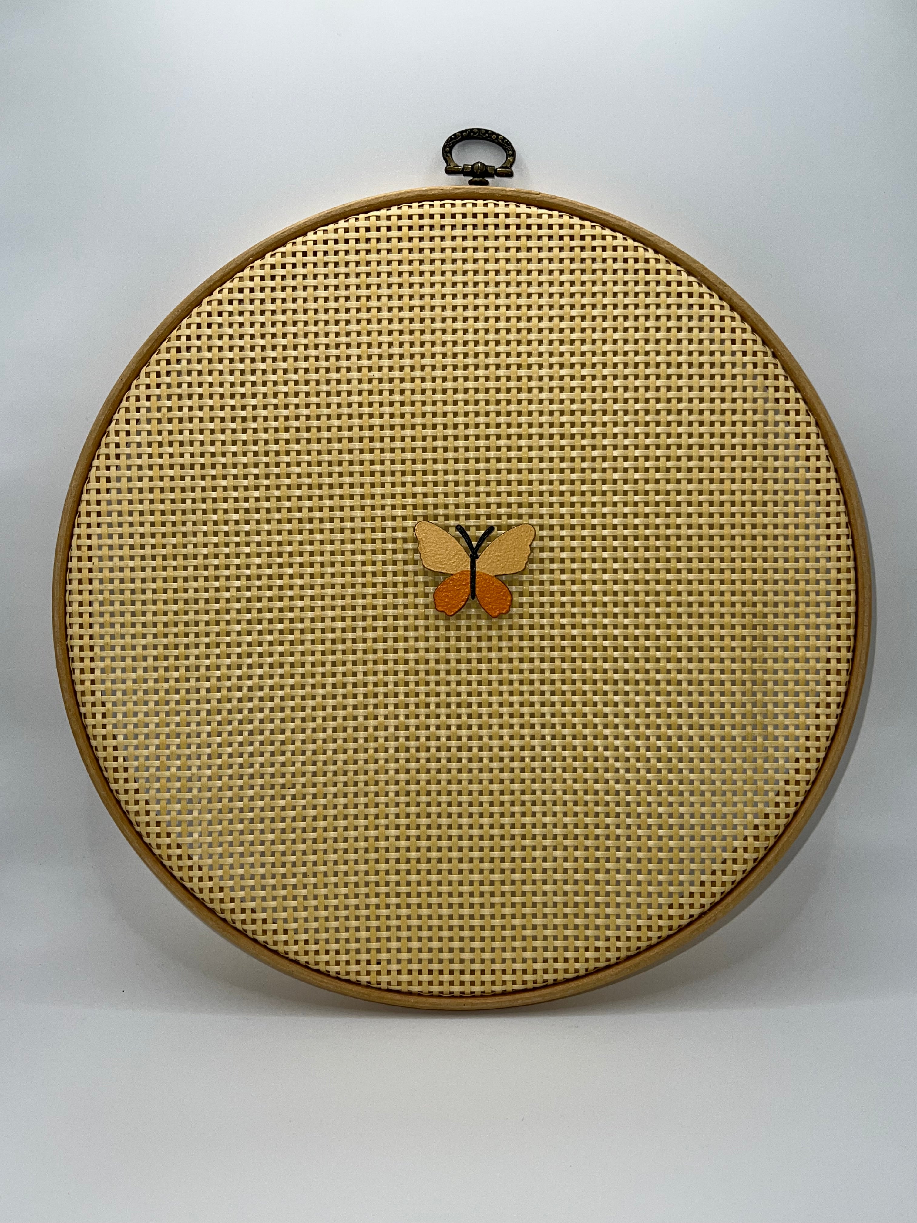 Orange Butterfly Needle Minder