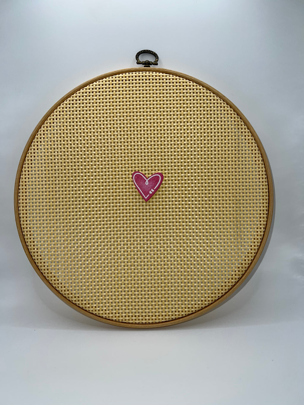 Pink Heart needle minder
