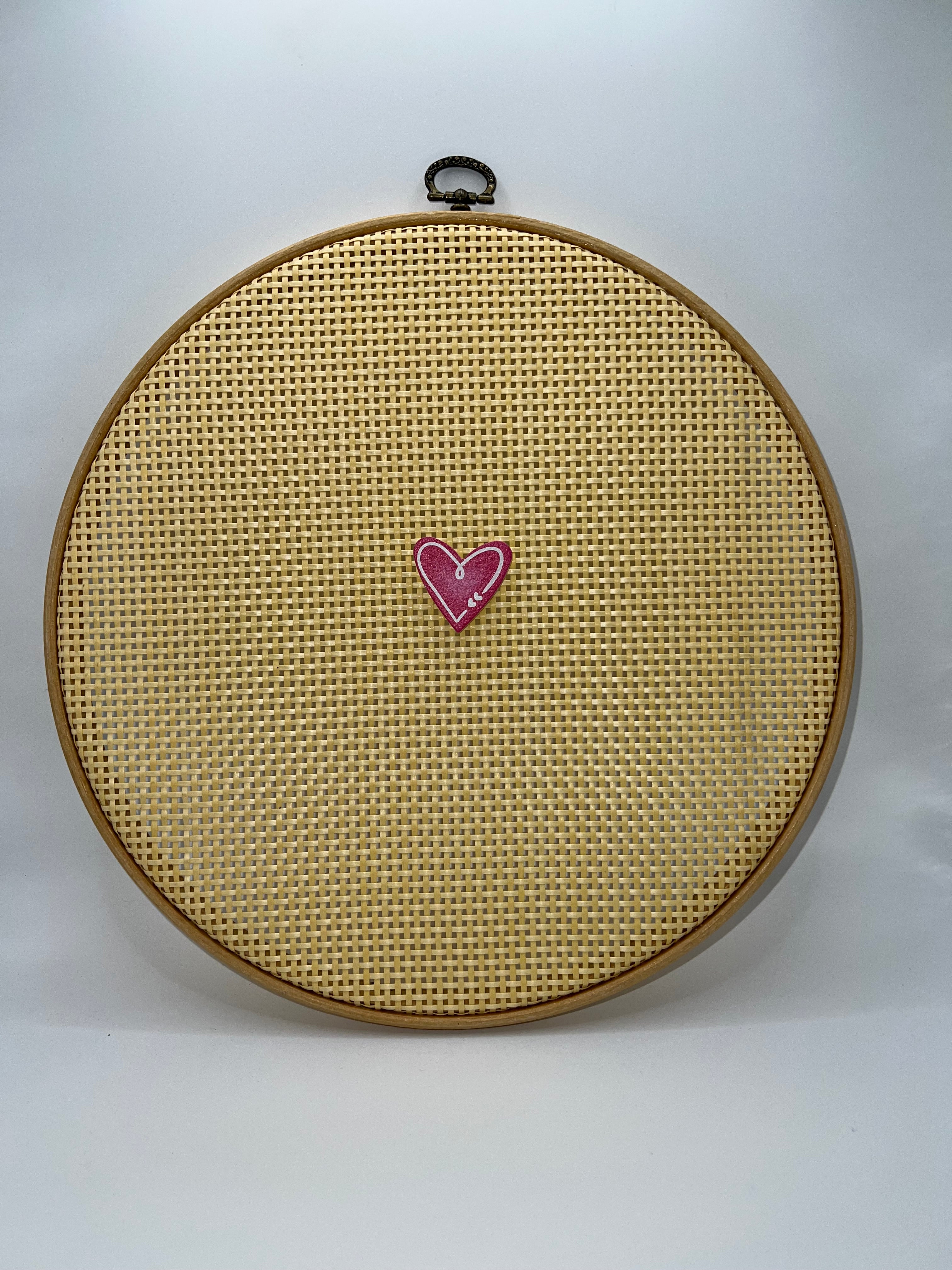 Pink Heart needle minder
