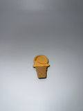 Orange ice cream - needle minder