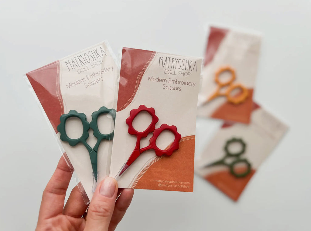 Small Flower Scissors, Tiny Embroidery Scissors