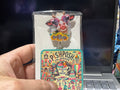Kissing Cow with heart glasses - badge / Scissor reel