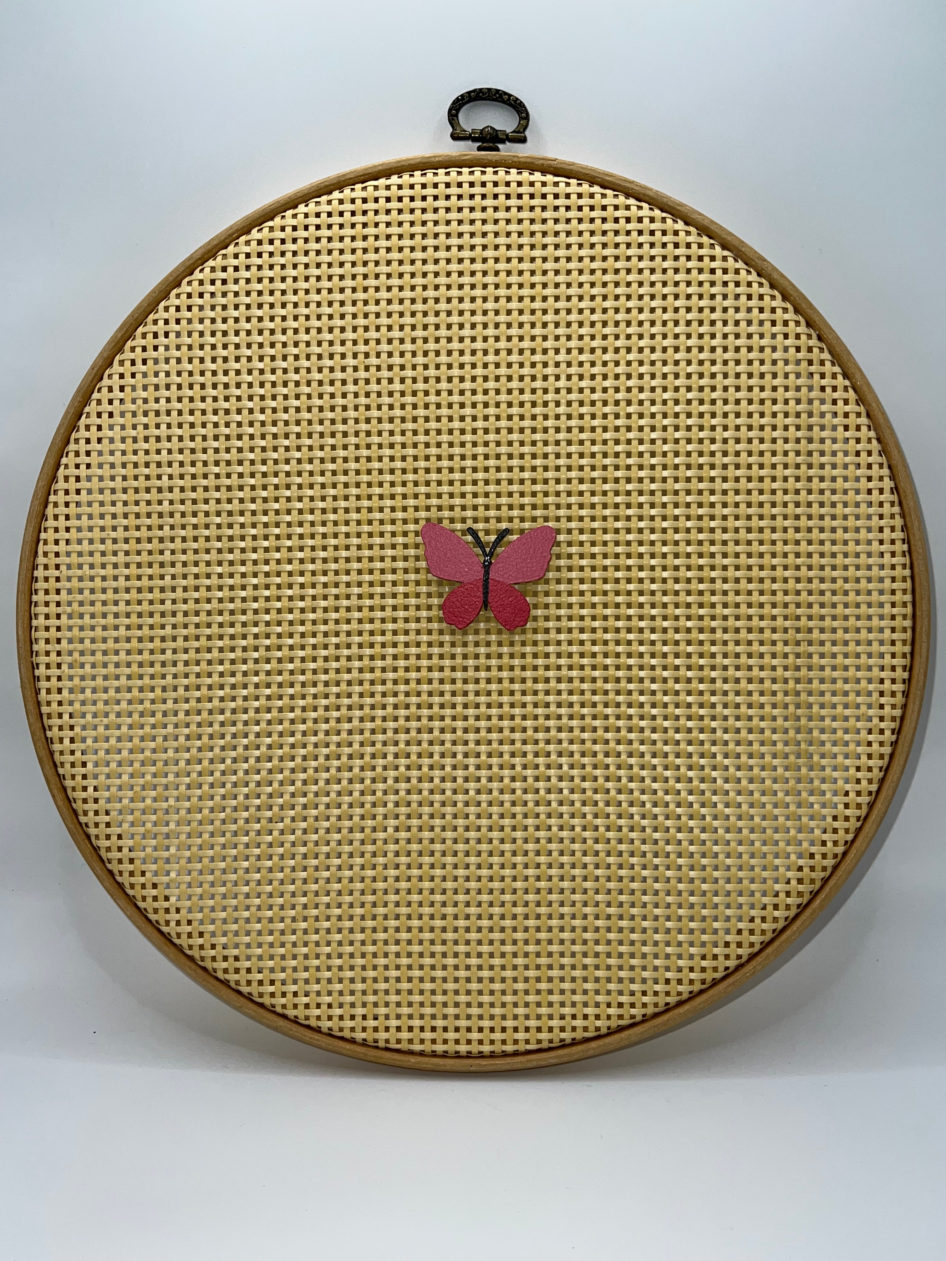 Pink Butterfly Needle Minder