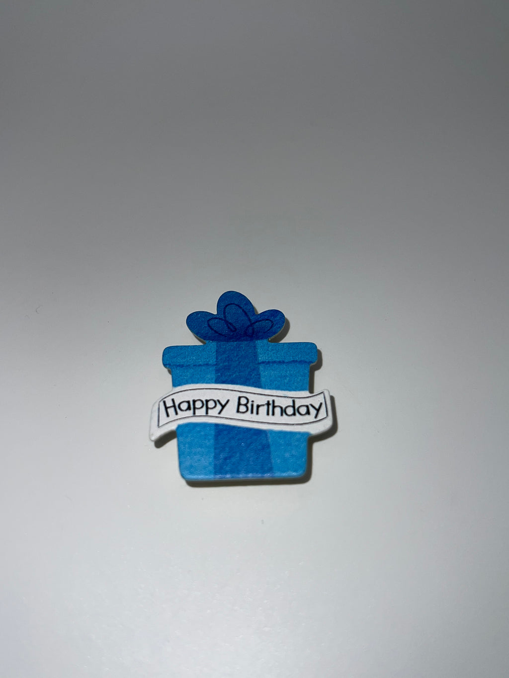 Blue Happy Birthday Gift - Needleminder
