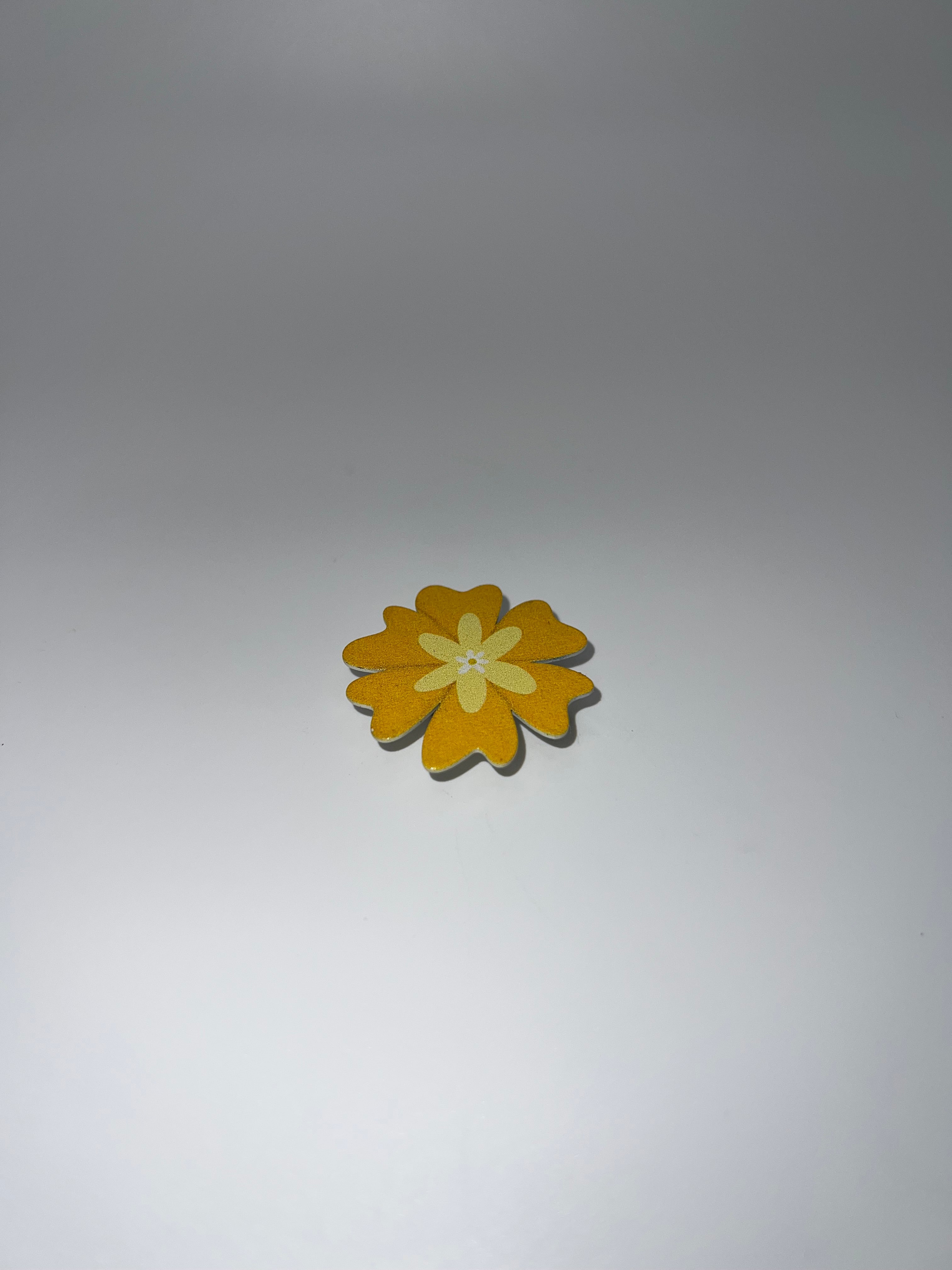 Yellow flower - needle minder