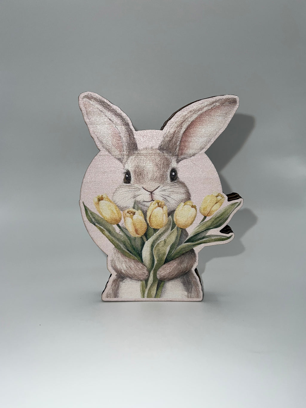 Bunny with Tulips - Needle Case