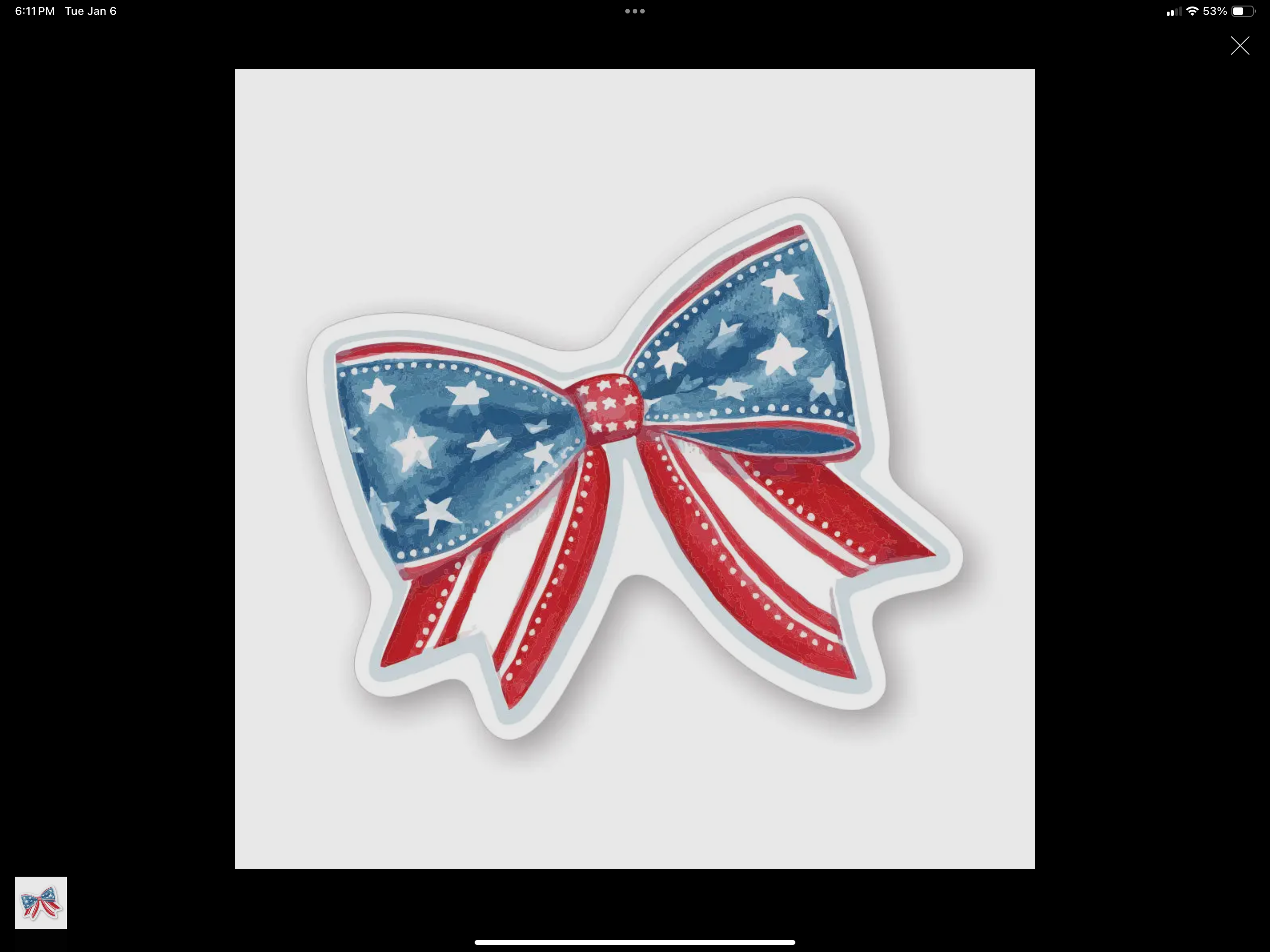American Bow - Sticker