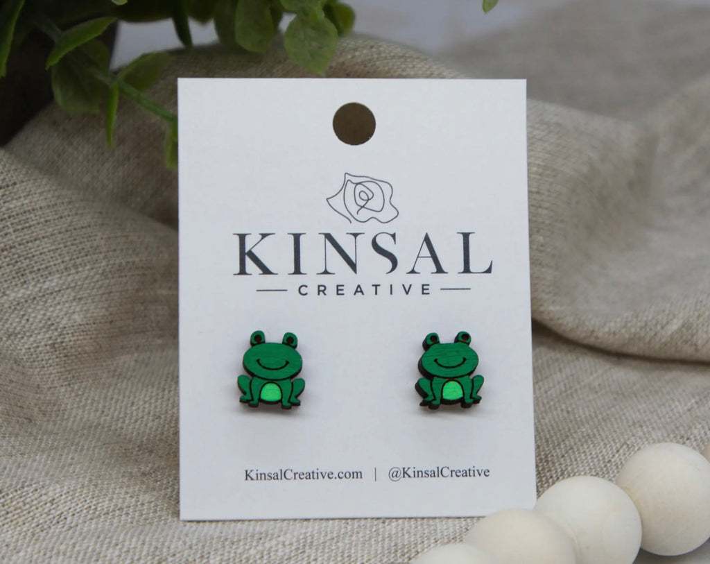 Frog Earrings