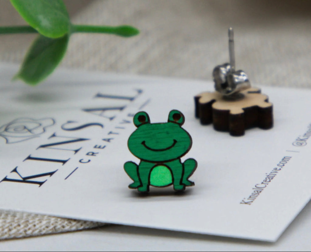 Frog Earrings