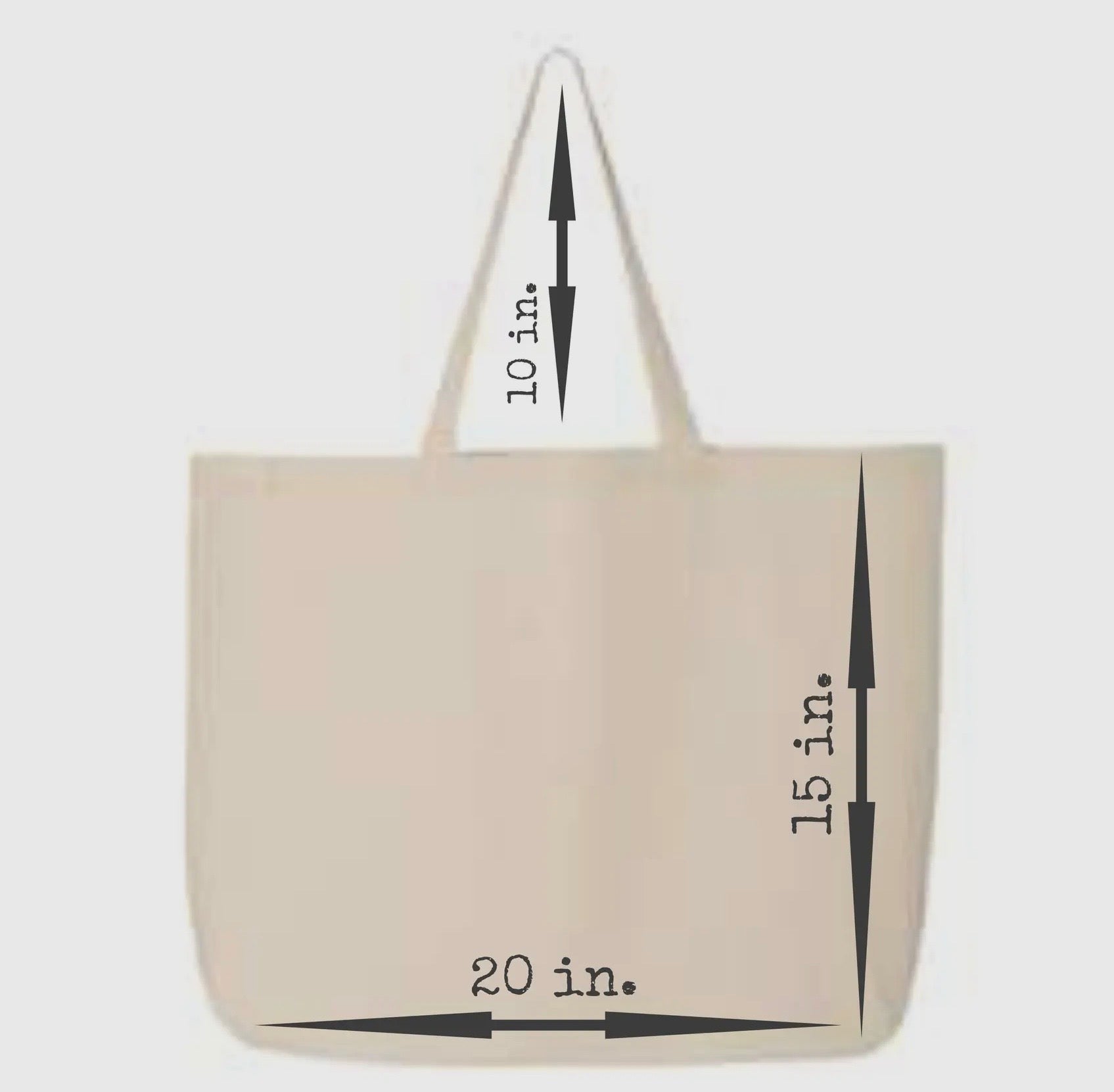 State of Alabama Heavy Cotton Canvas Reusable Tote