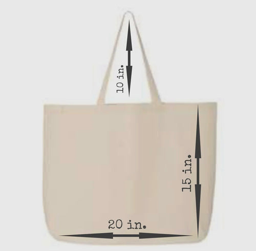 Alabama State Heavy Cotton Canvas Reusable Tote Bag