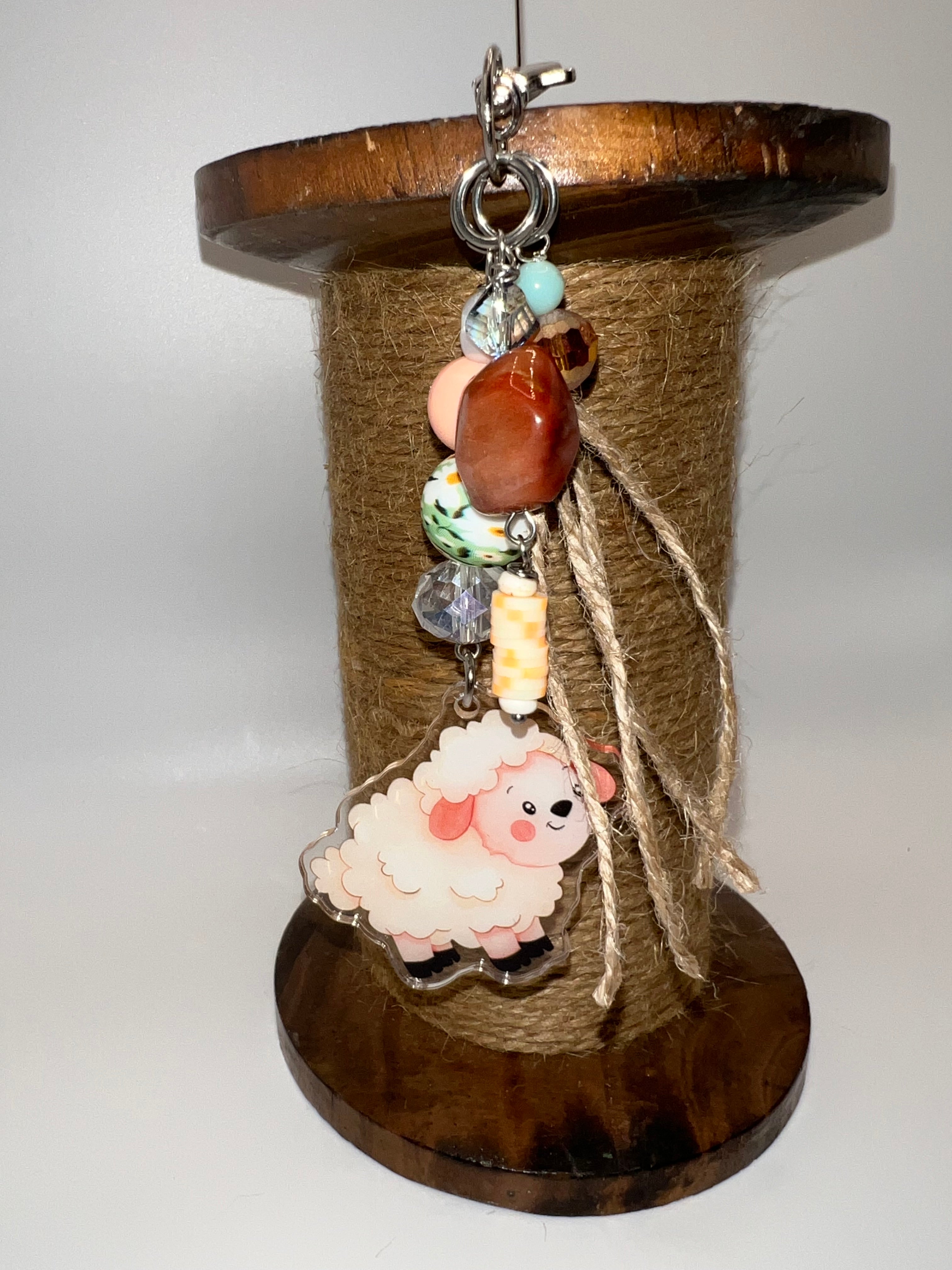 Sheep Sheep - Scissor charm/Bag zipper pull