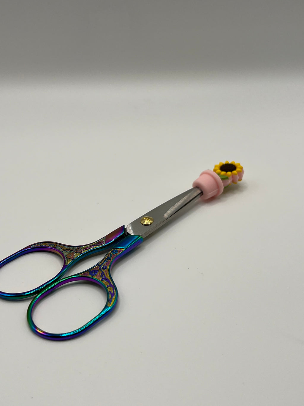 Sunflower with Pink Pot Scissor Tip Protector