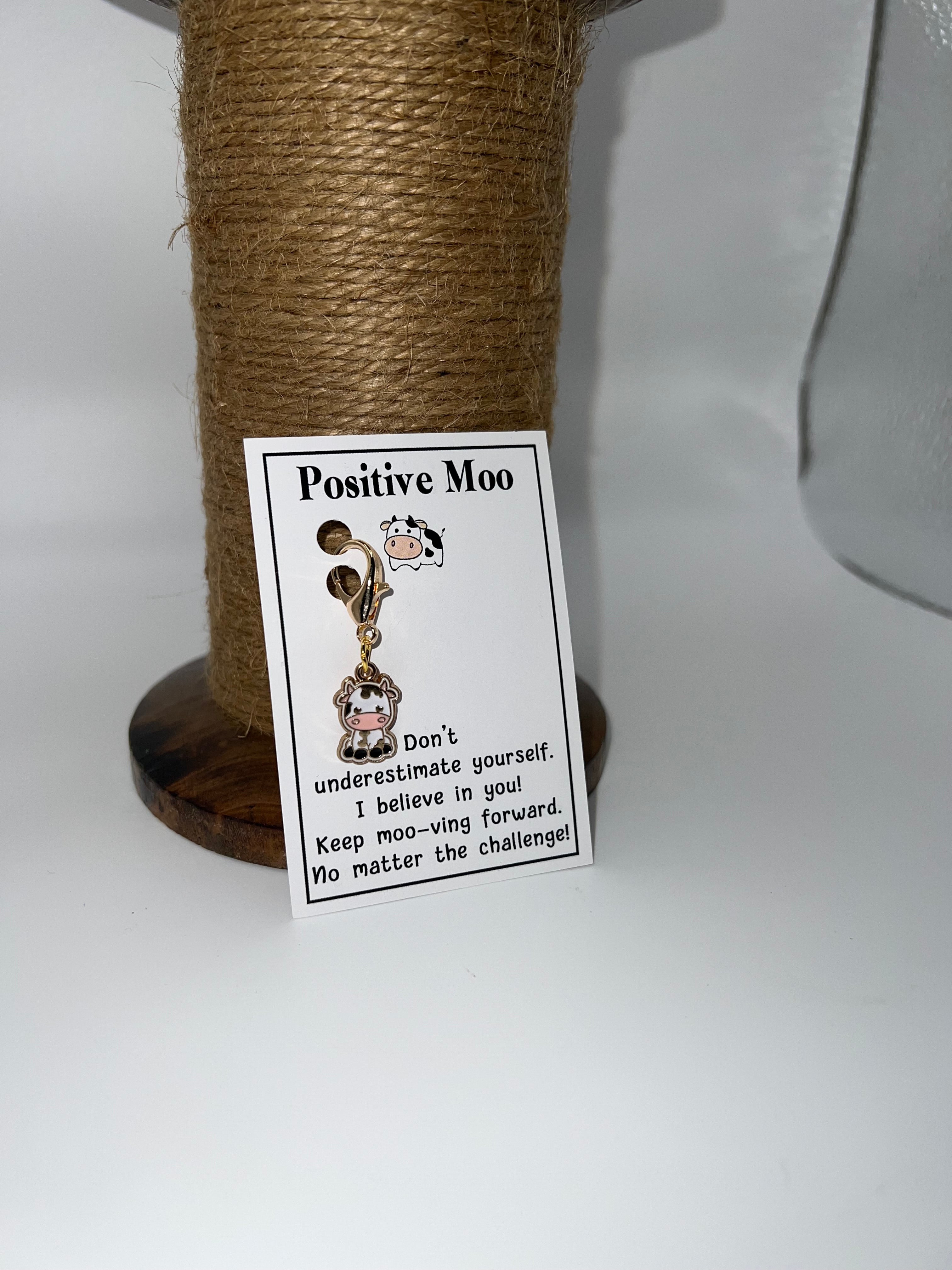 Positive Moo Cow Charm