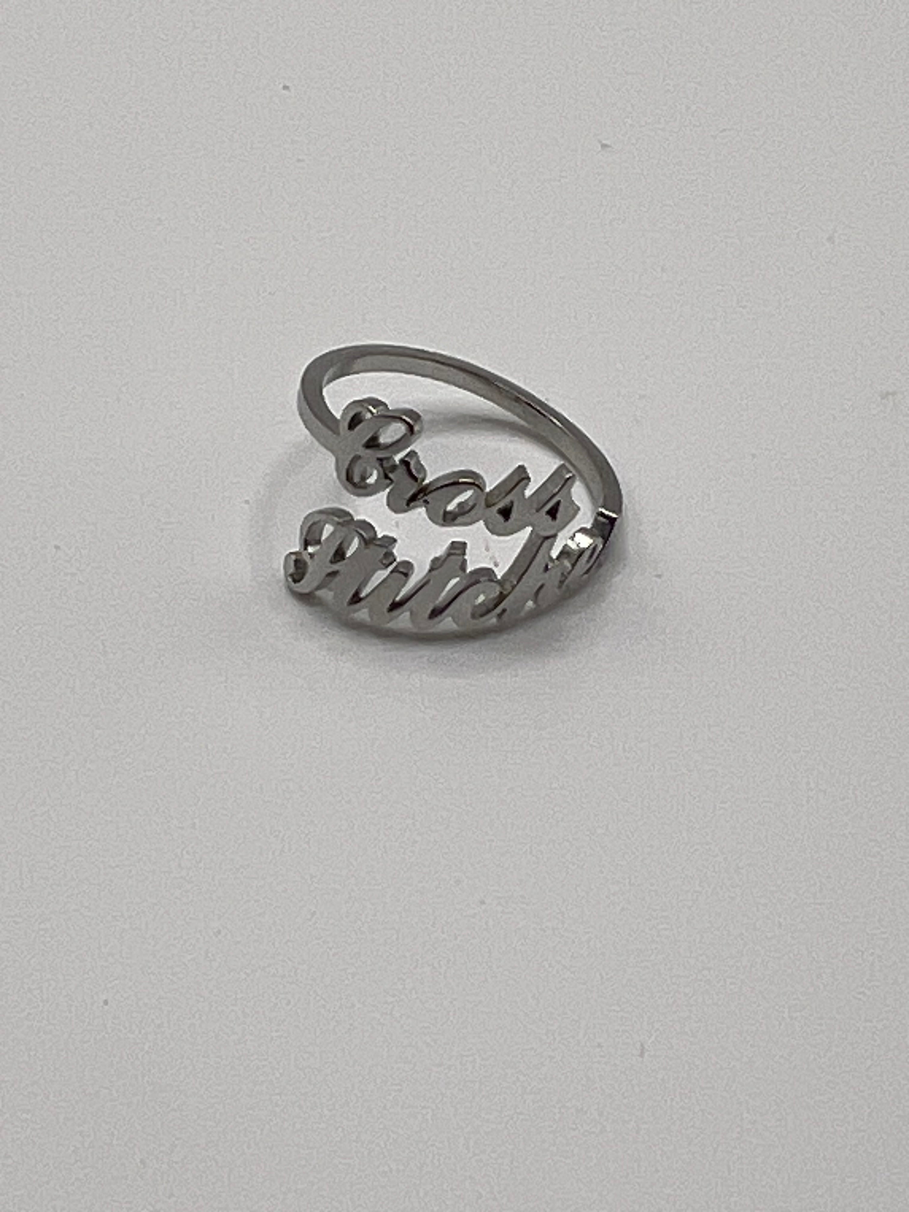 Cross Stitcher Adjustable Ring