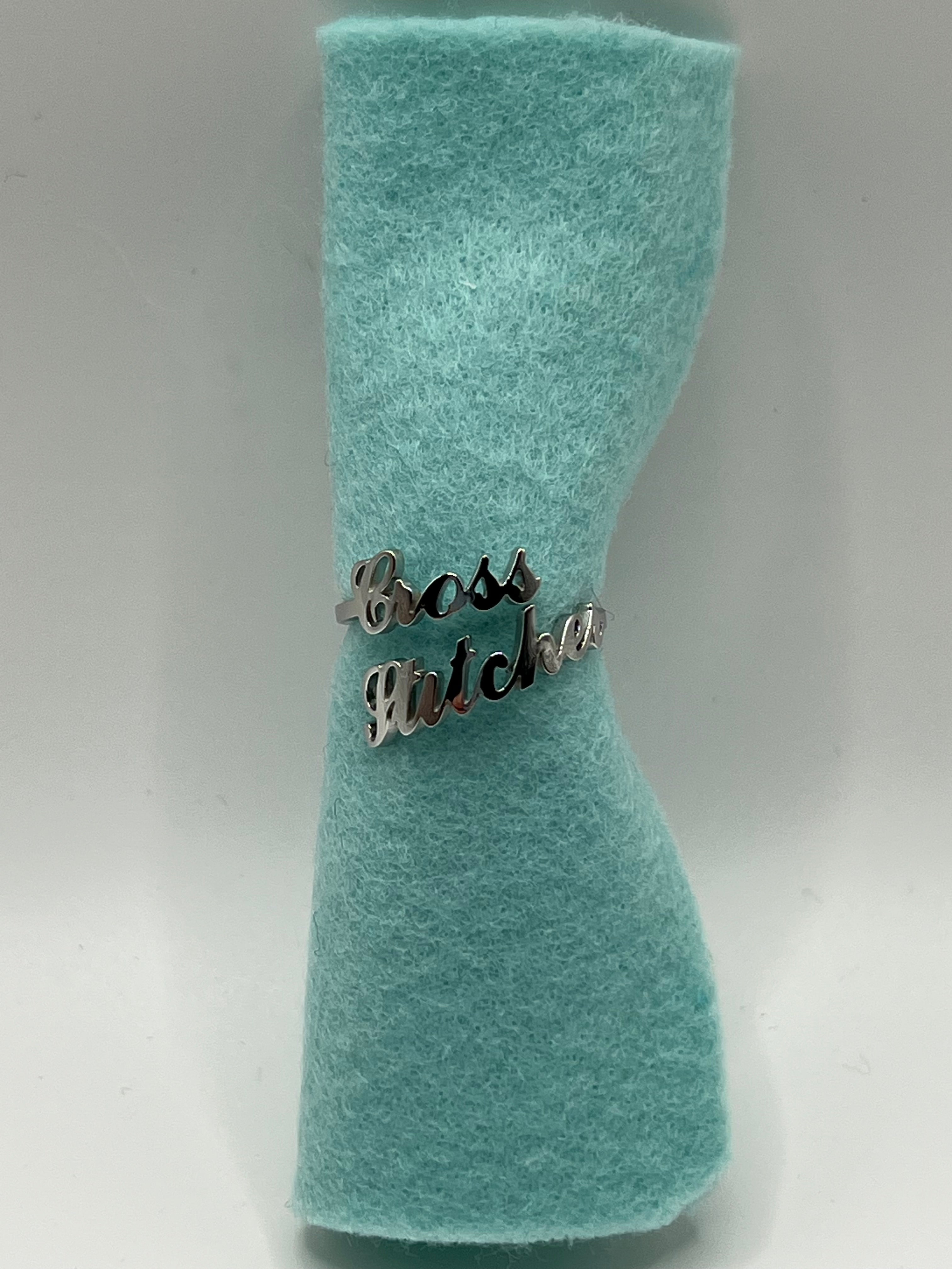 Cross Stitcher Adjustable Ring