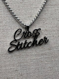 Cross Stitcher Necklace