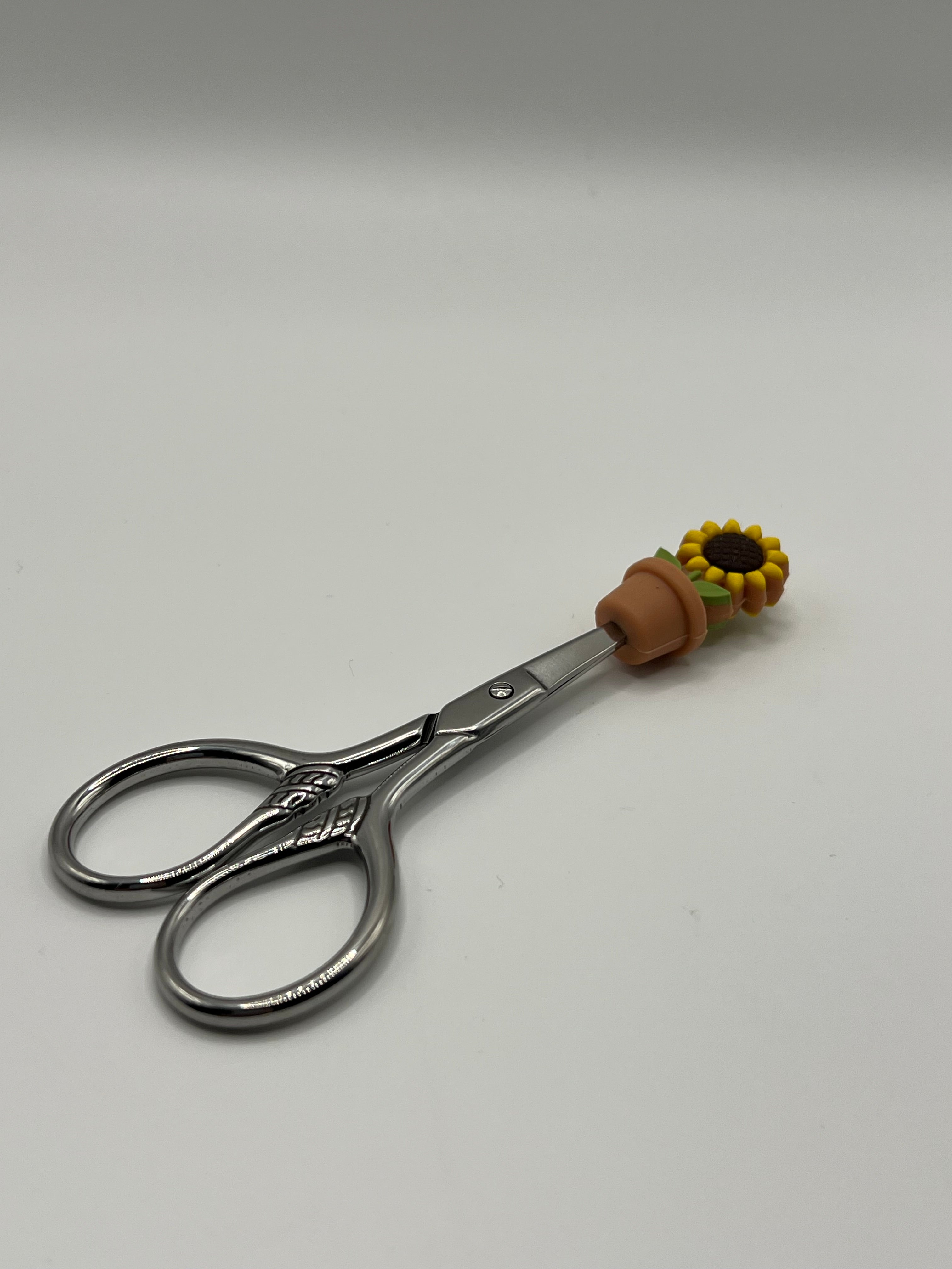 Sunflower with Tan Pot - Scissor Tip Protector