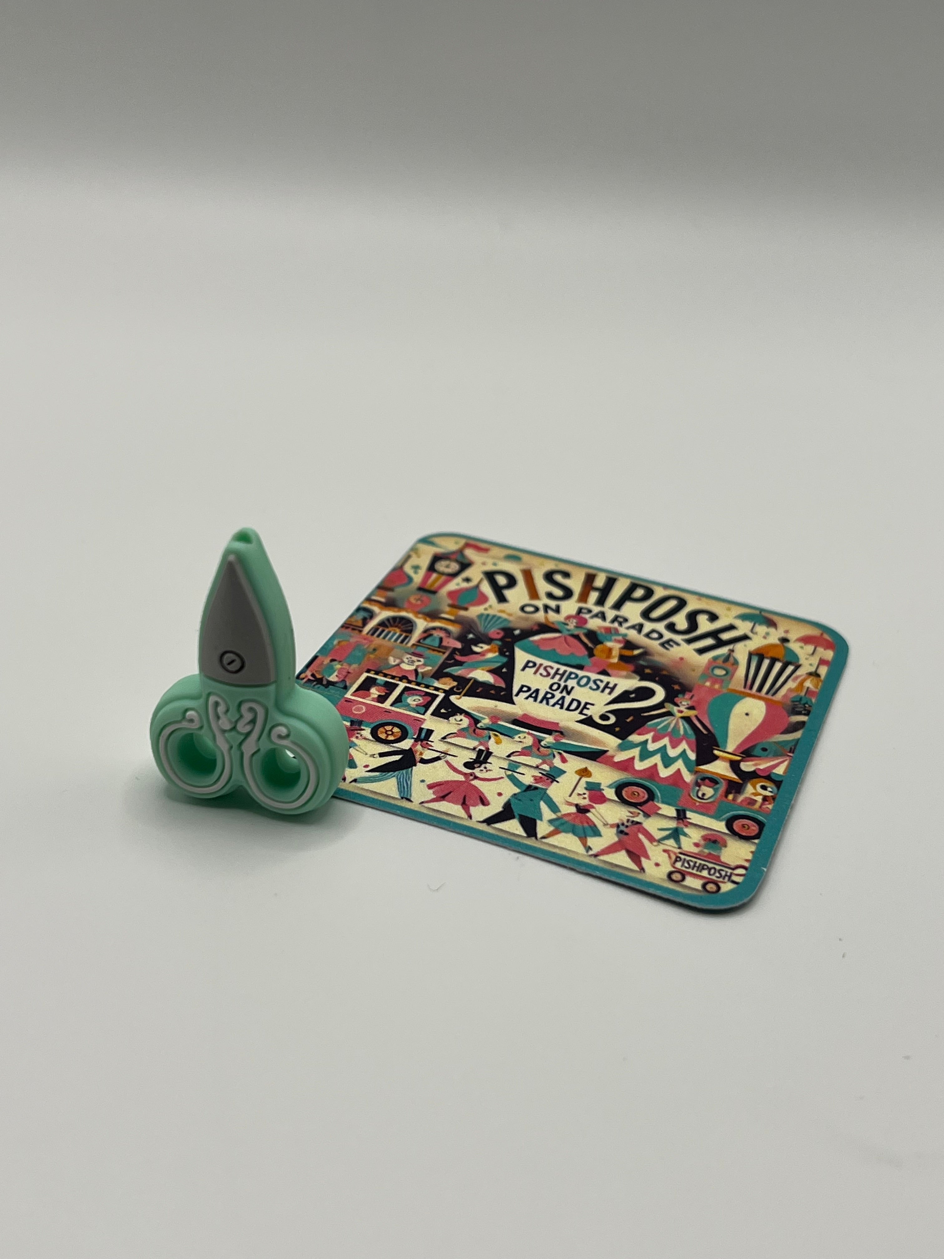 Mint Green Scissors - Scissor Tip Protector