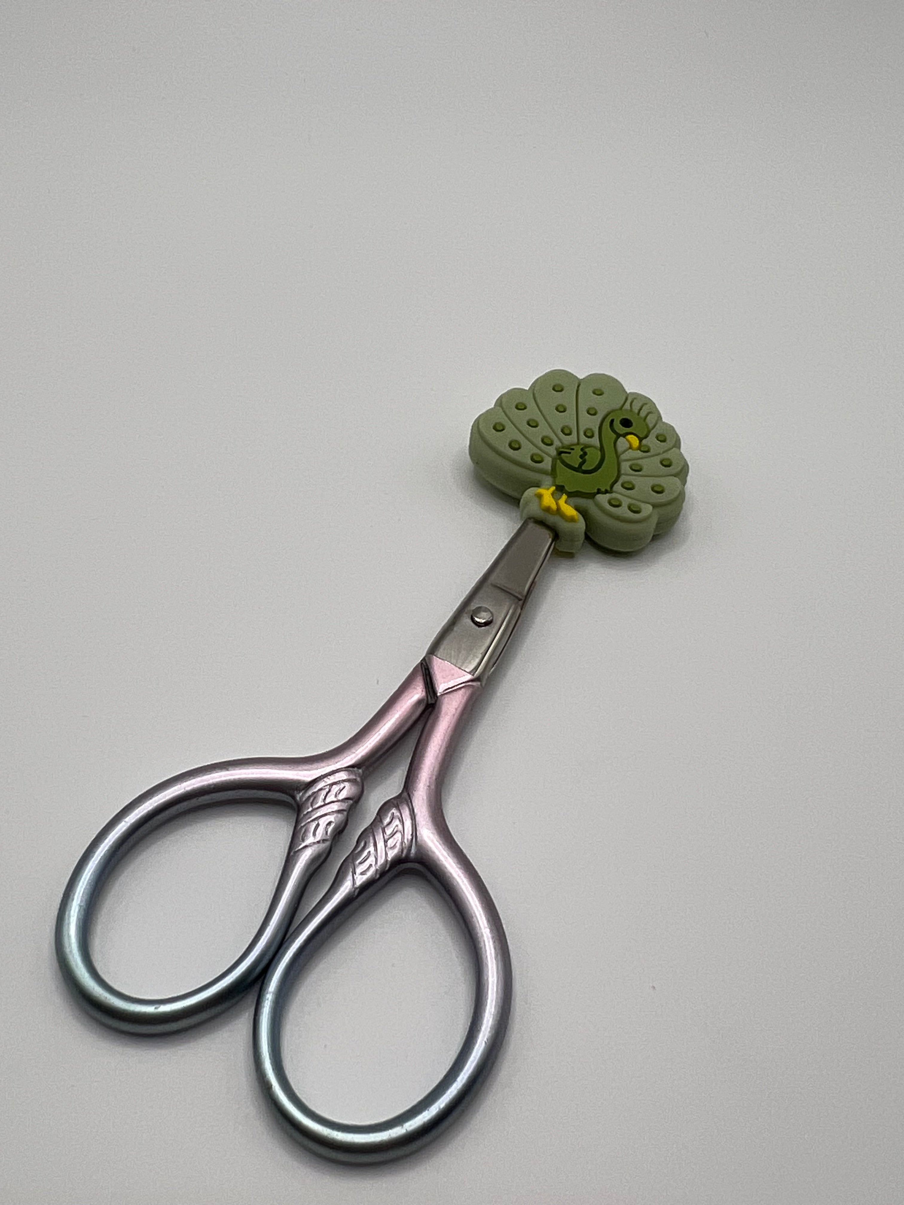 Light Green Peacock - Scissor Tip Protector