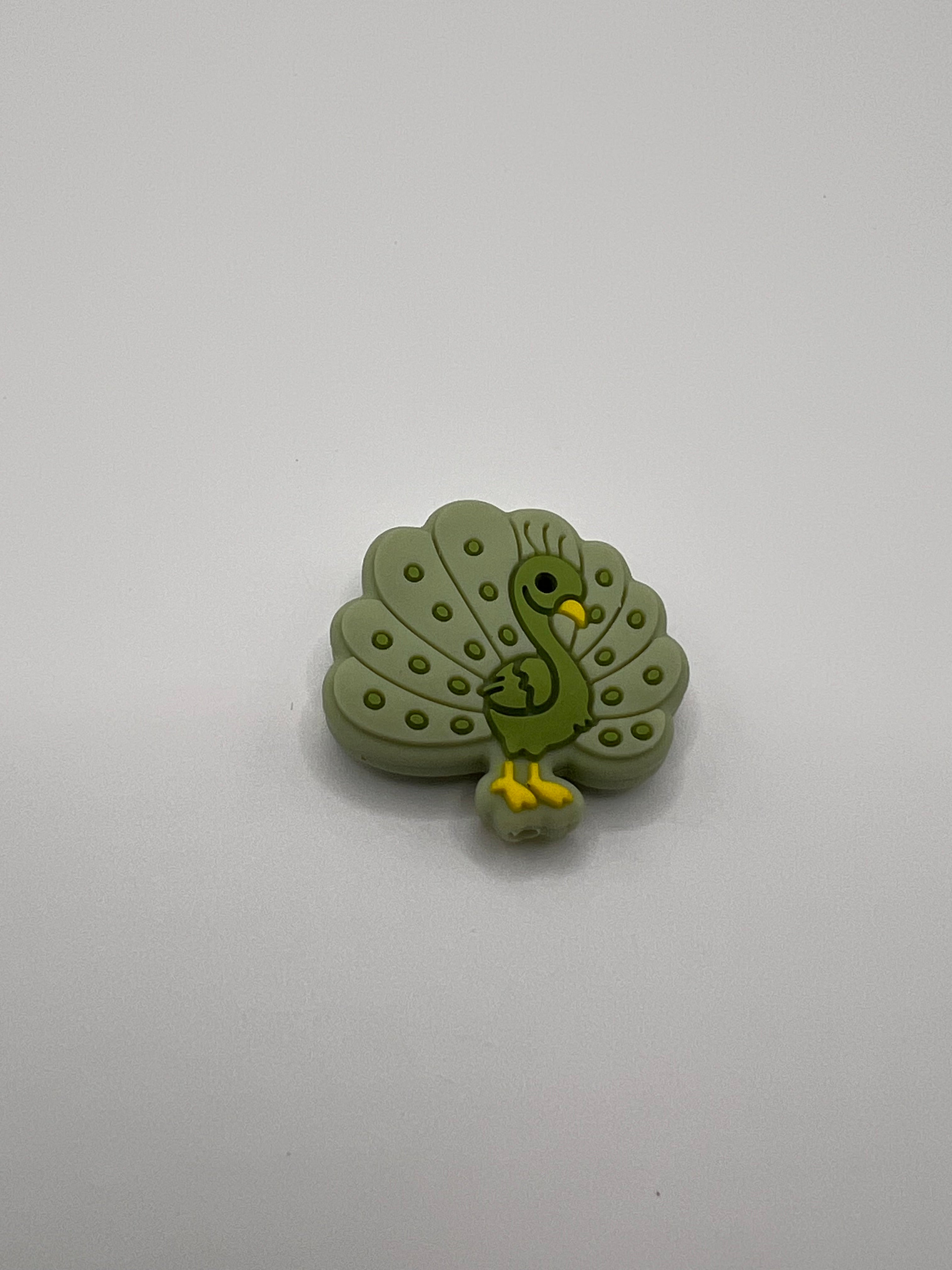 Light Green Peacock - Scissor Tip Protector