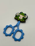 Frog with Flowers - Scissor Tip Protector