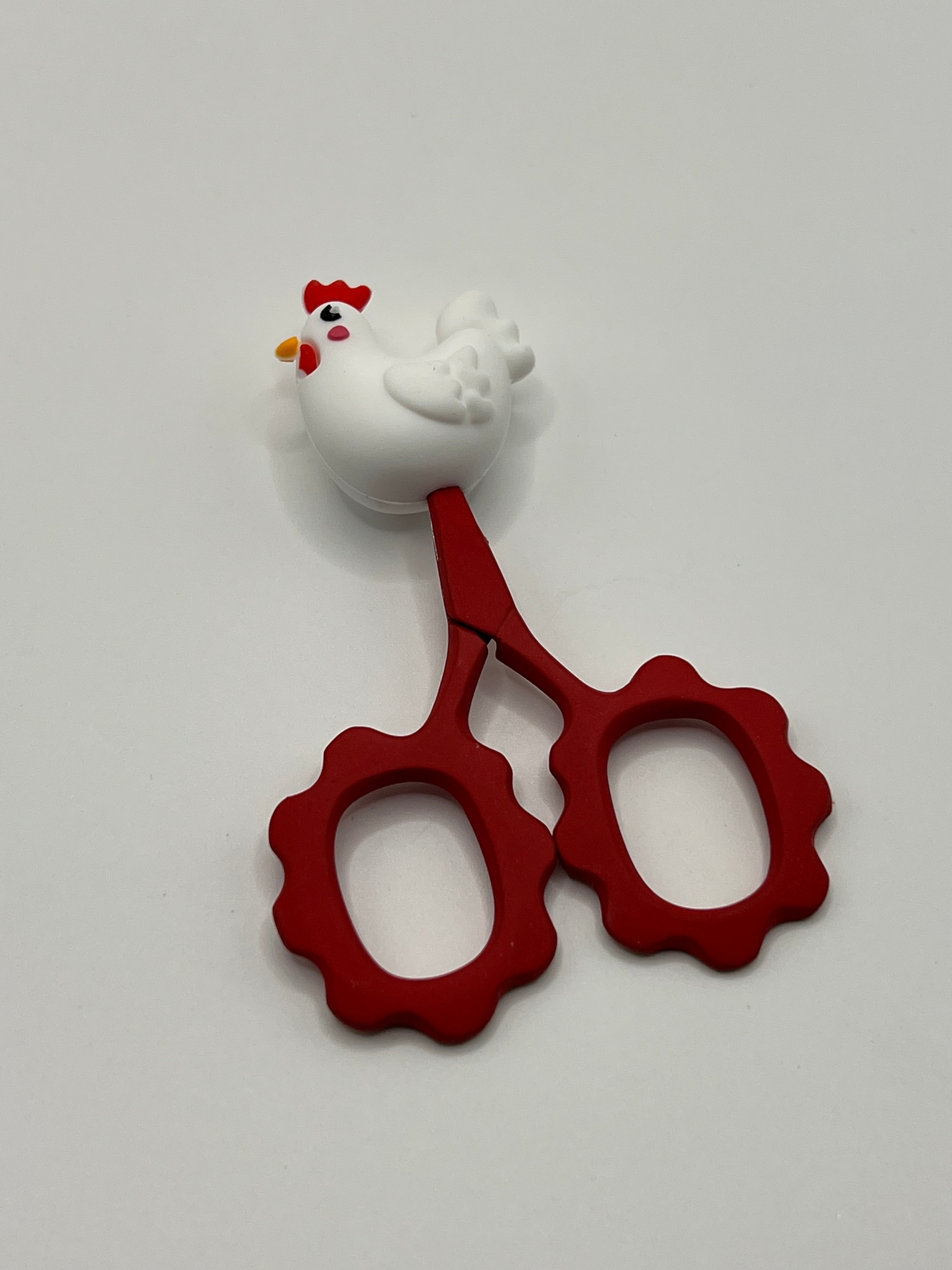 White Chicken - Scissor Tip Protector (scissors not included)