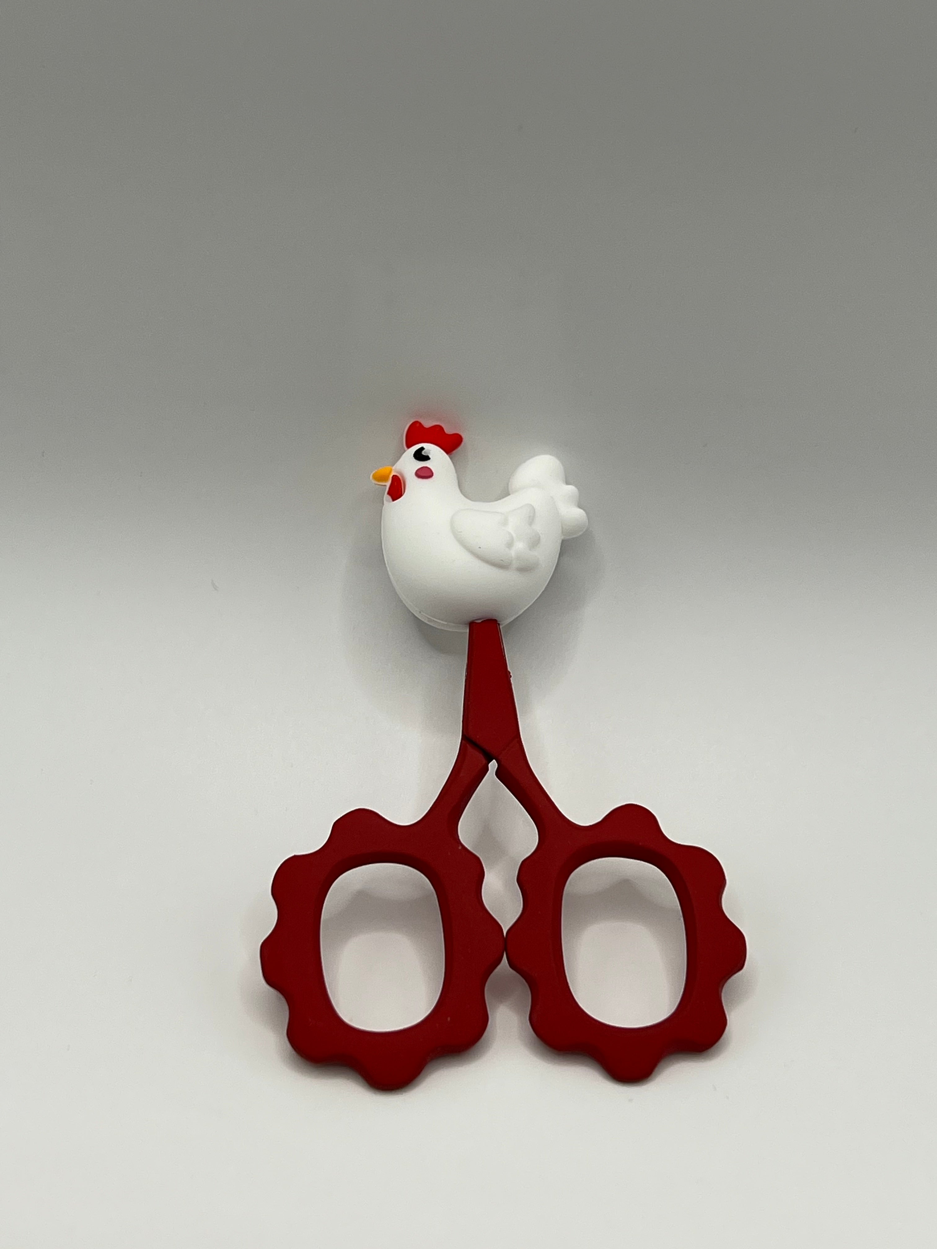 White Chicken - Scissor Tip Protector (scissors not included)