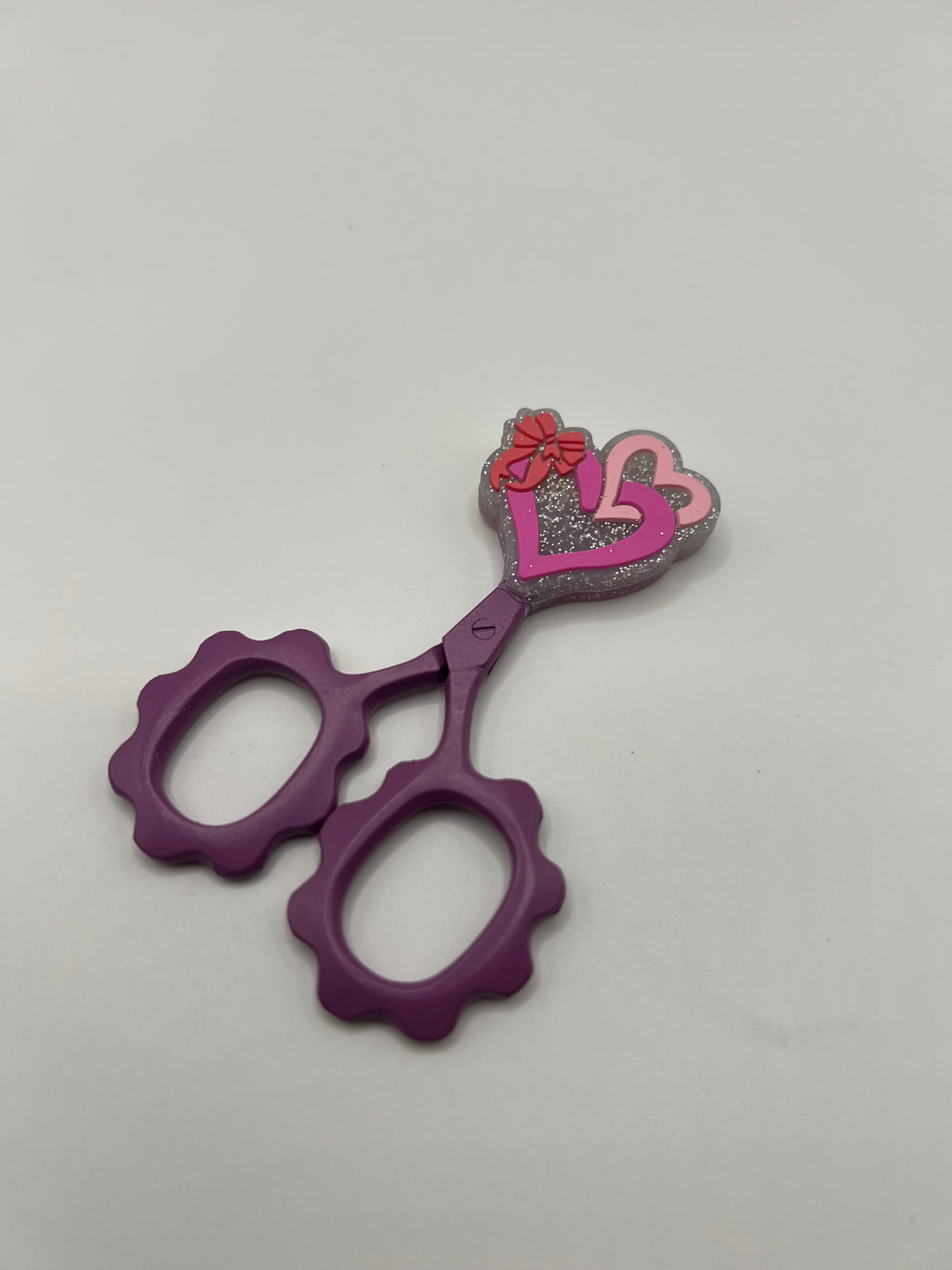 Pink Hearts - Scissor Tip Protector (scissors not included)