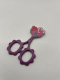 Pink Hearts - Scissor Tip Protector (scissors not included)