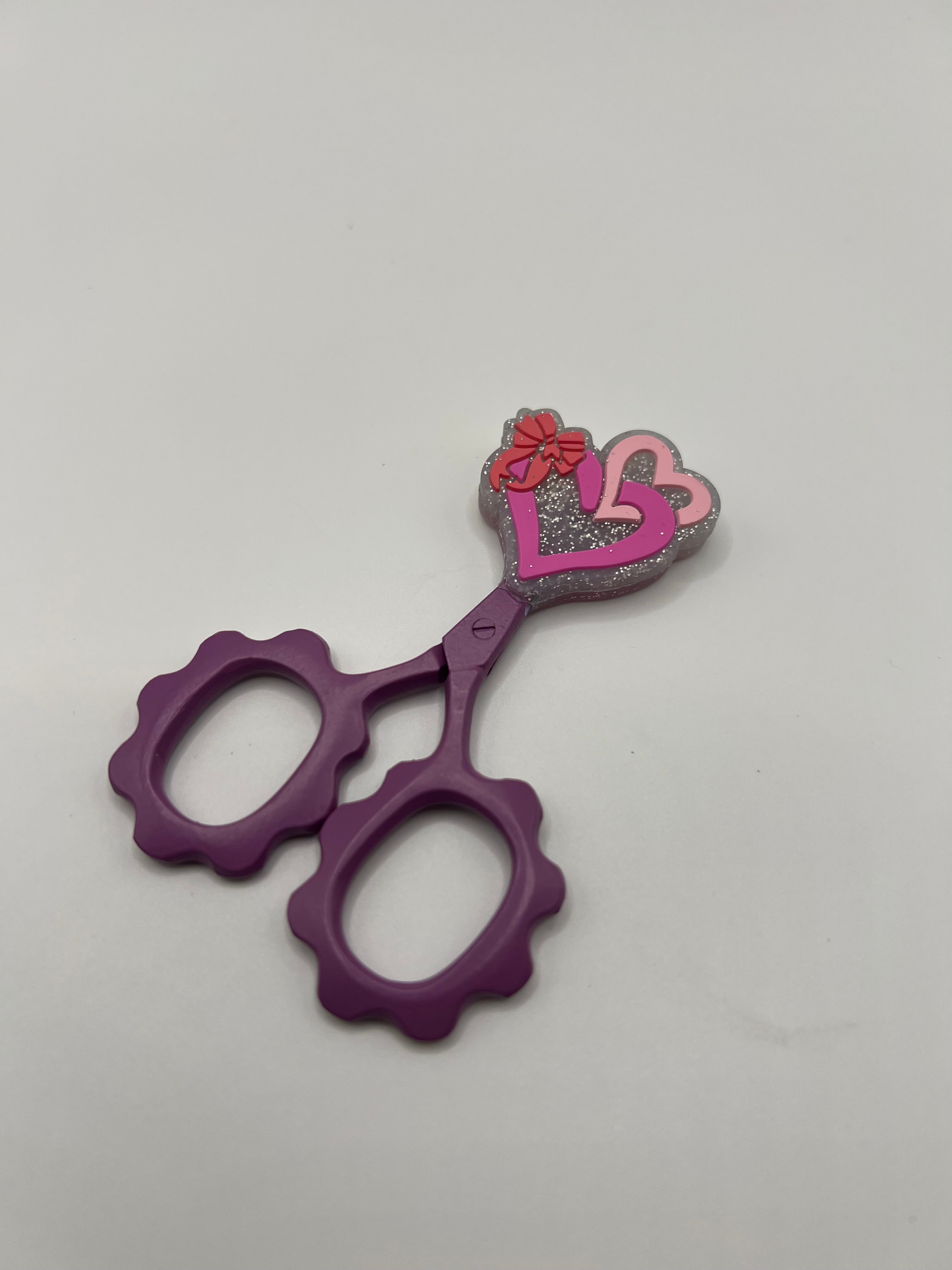 Pink Hearts - Scissor Tip Protector (scissors not included)