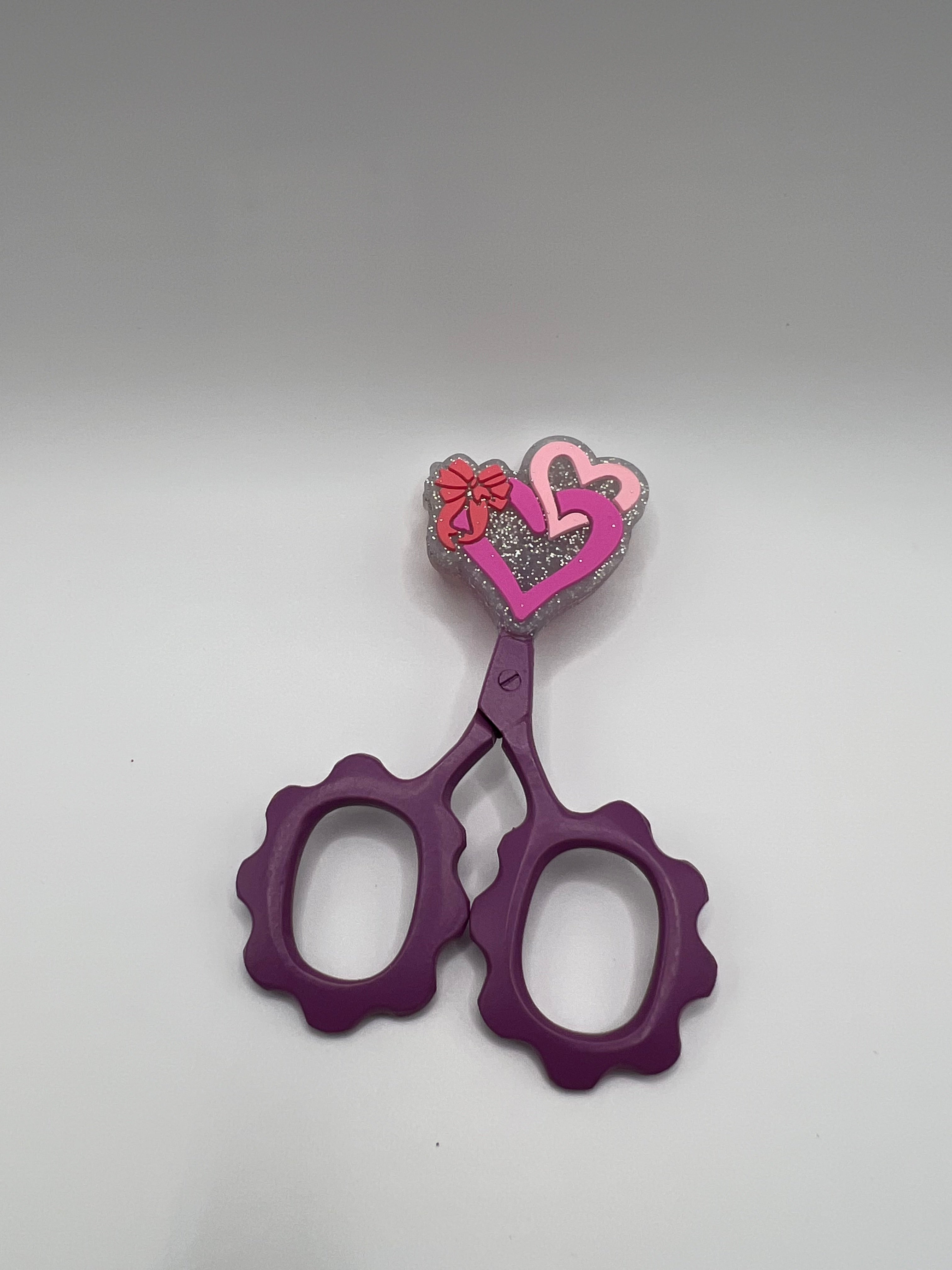 Pink Hearts - Scissor Tip Protector (scissors not included)