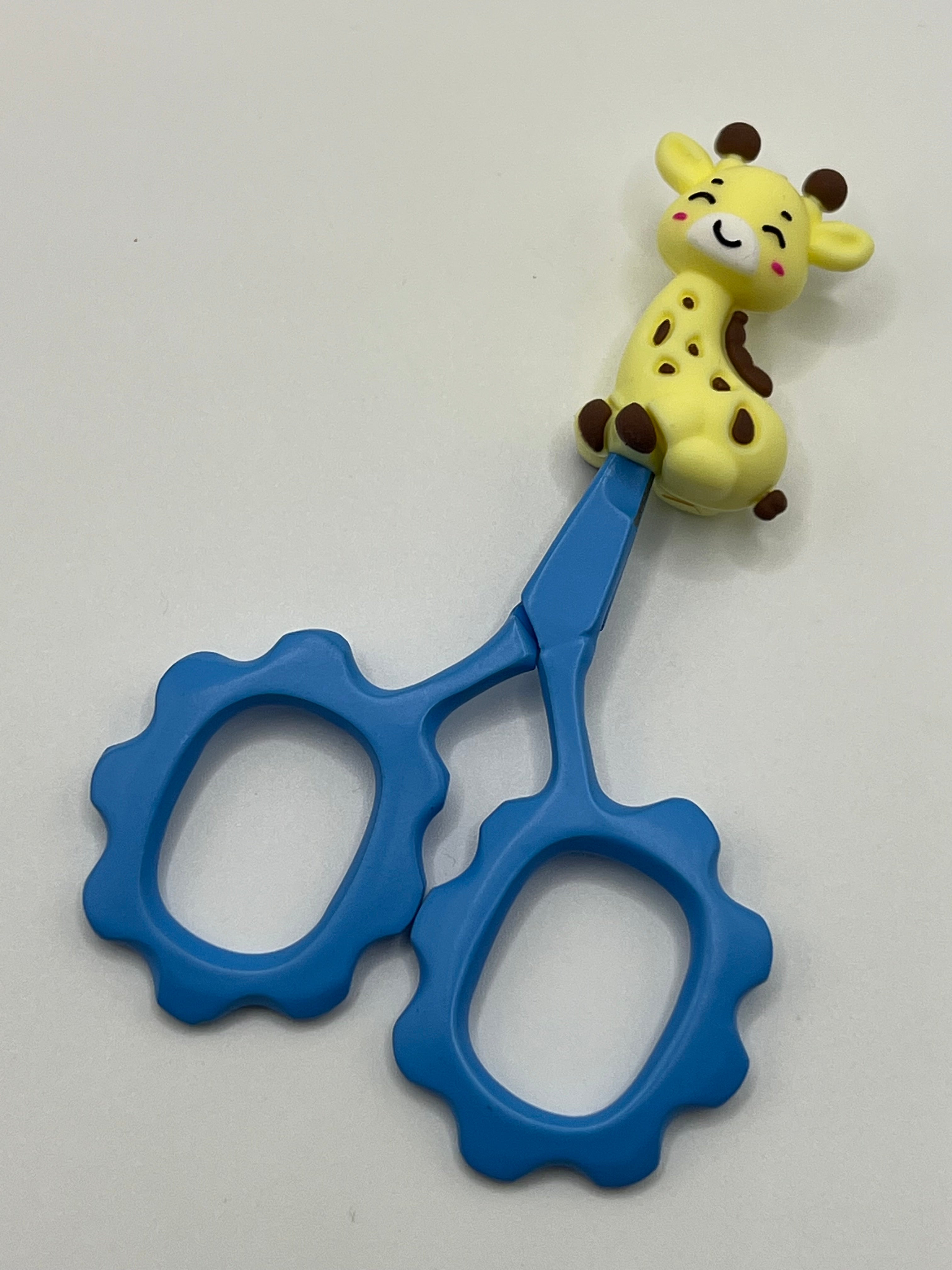 Yellow Giraffe - Scissor Tip Protector (scissors not included)