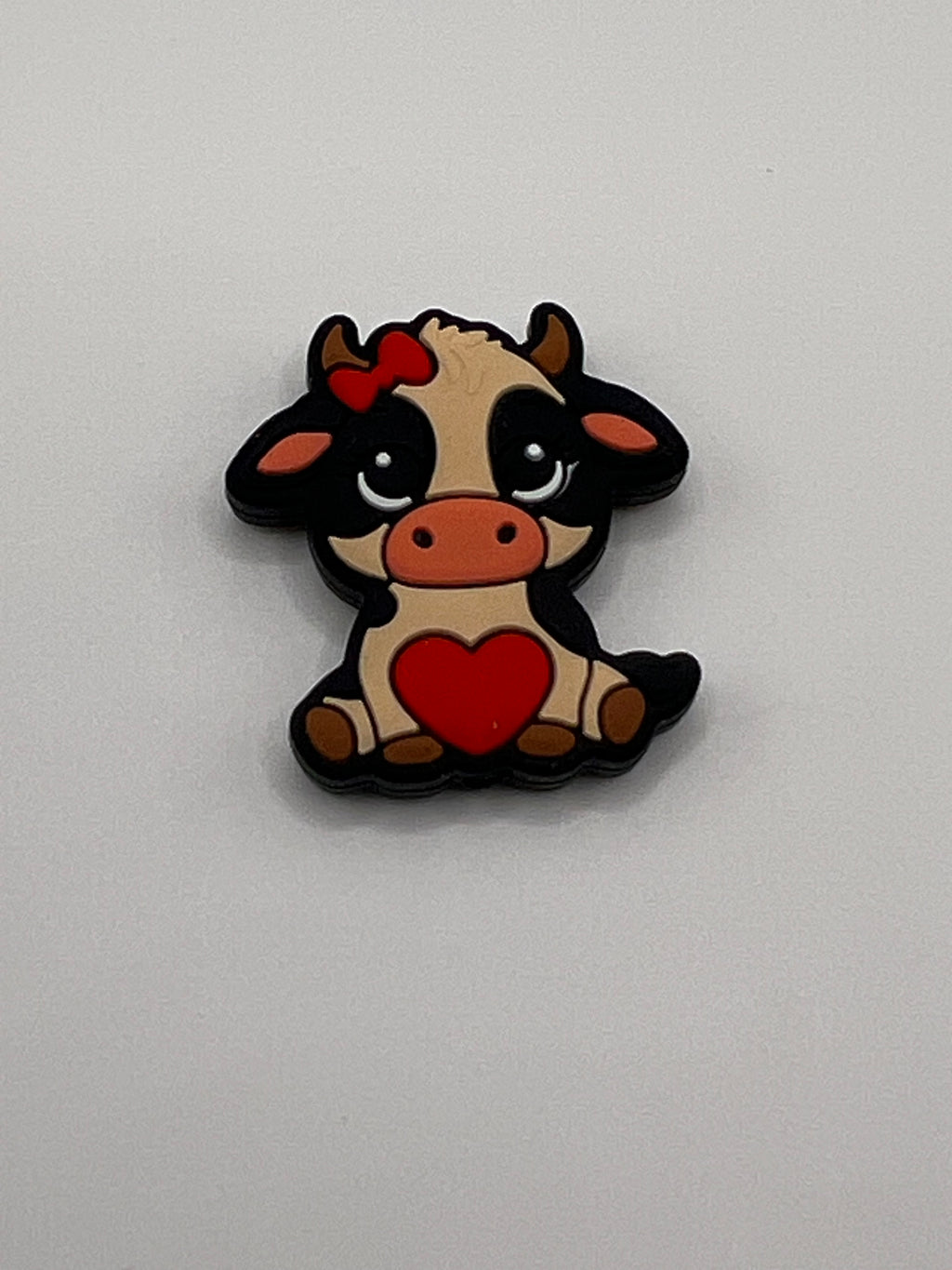 Cow with Red Heart - Scissor Tip Protector (scissors not included)